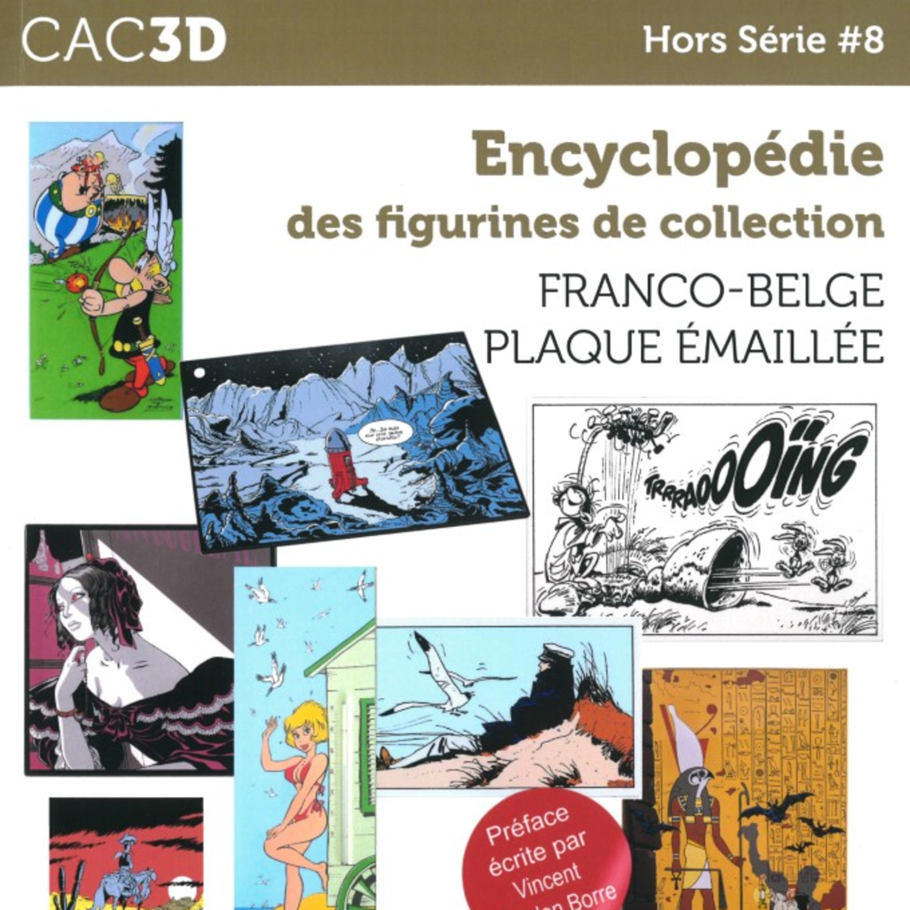 CAC3D – Encyclopédie des figurines de collection – Plaques émaillées métal episode artwork
