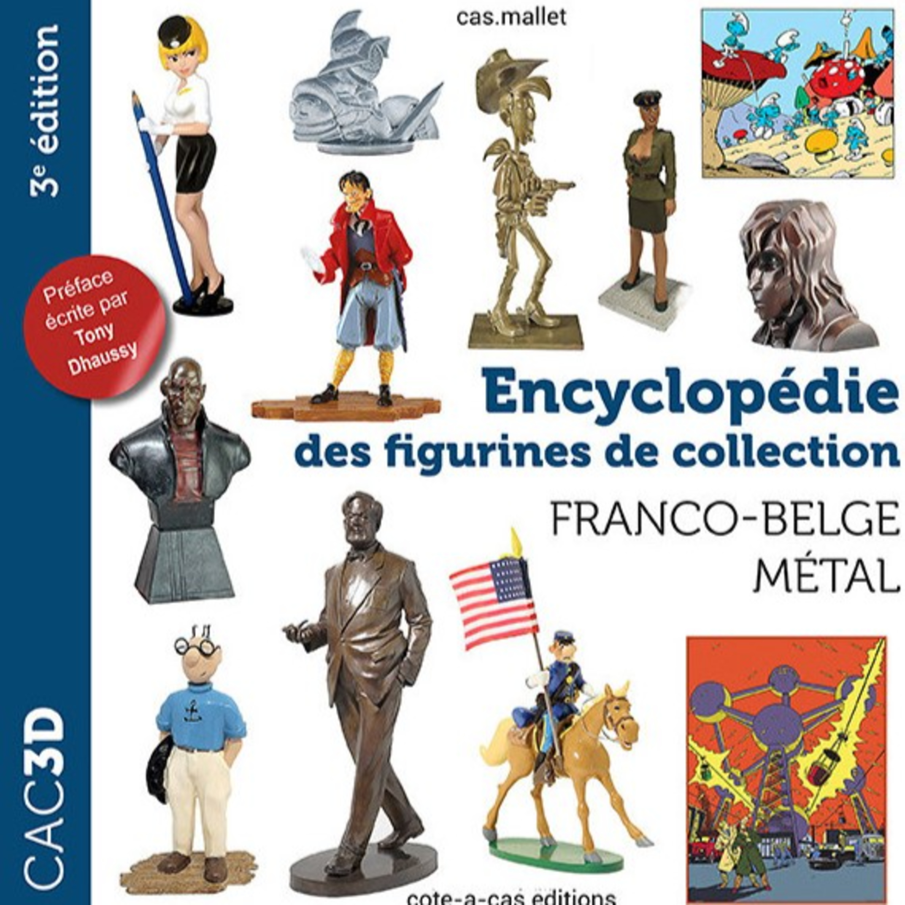 CAC3D Encyclopédie des figurines de collection franco-belge métal 3° éd. episode artwork