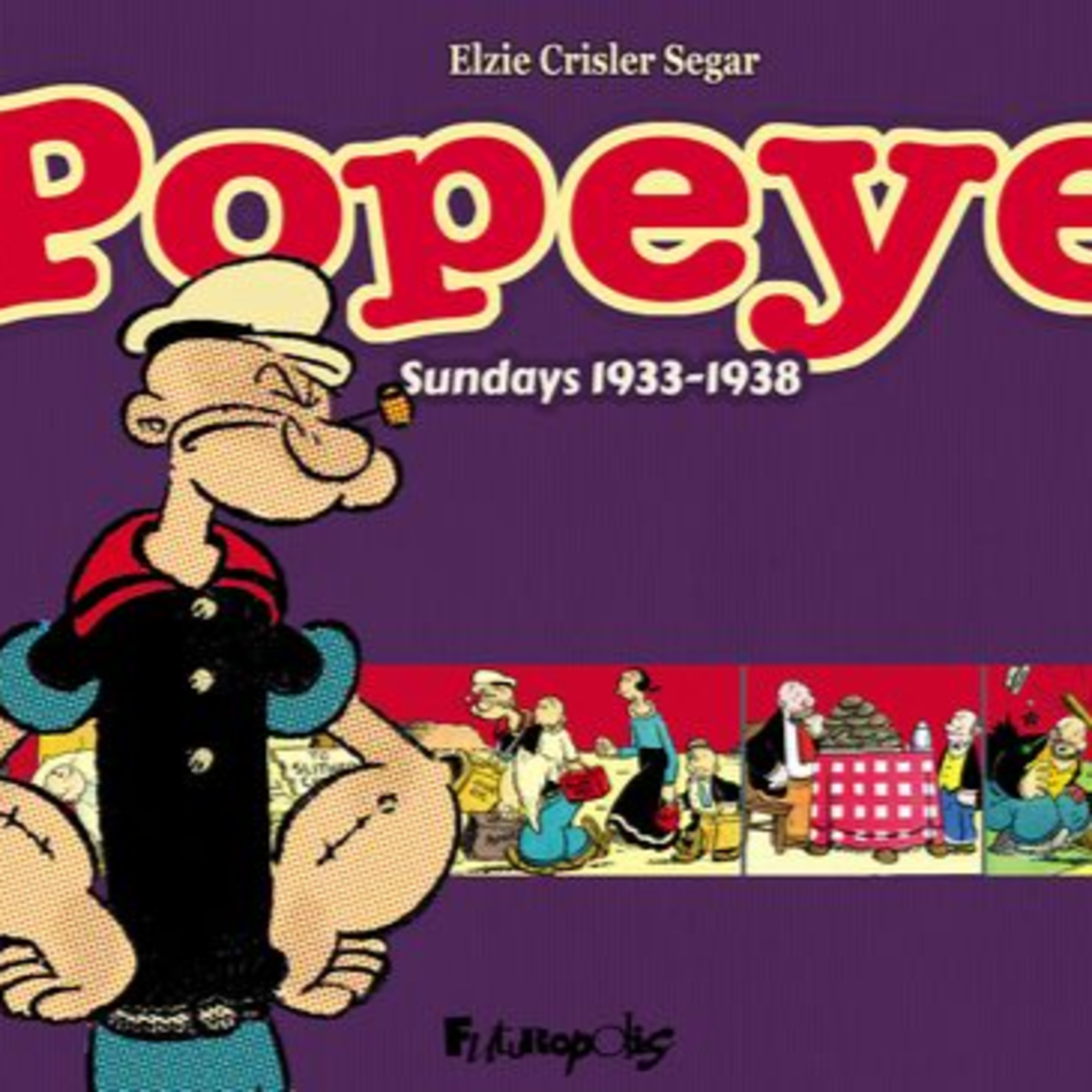 Popeye – Sundays 1933-1938 episode artwork