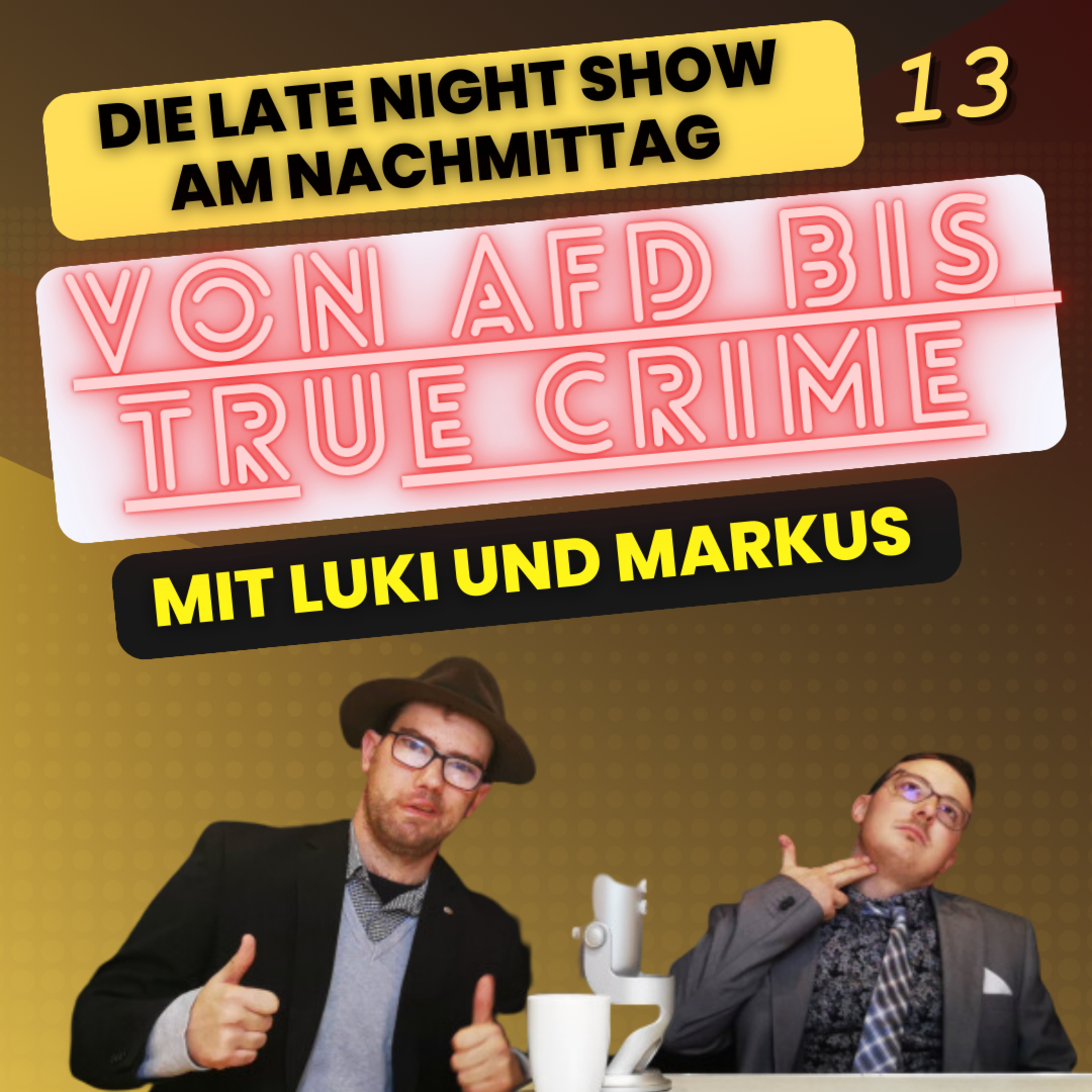 Late Night Show am Nachmittag Folge 13 - von AFD bis True Crime episode artwork