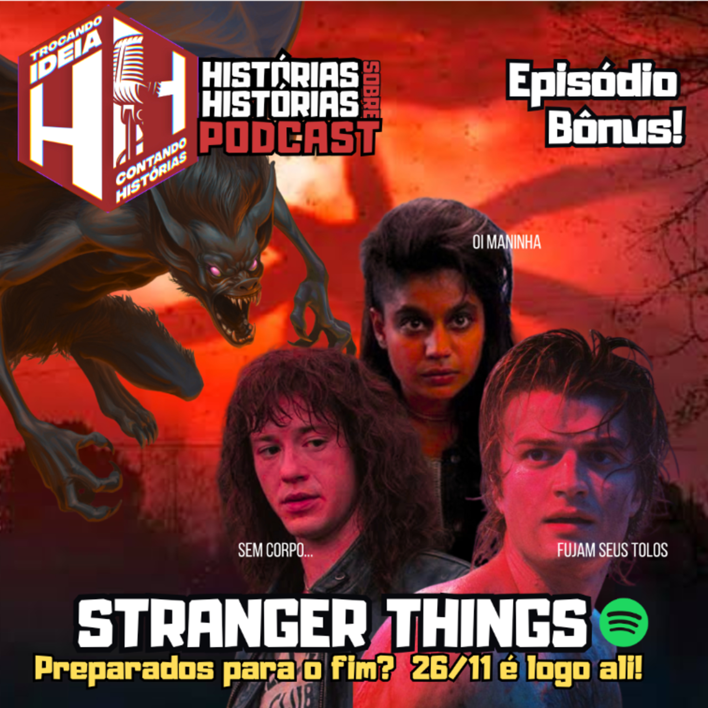 Mais Stranger Things pré 5ª temporada! Episódio Bônus ou parte 2? episode artwork