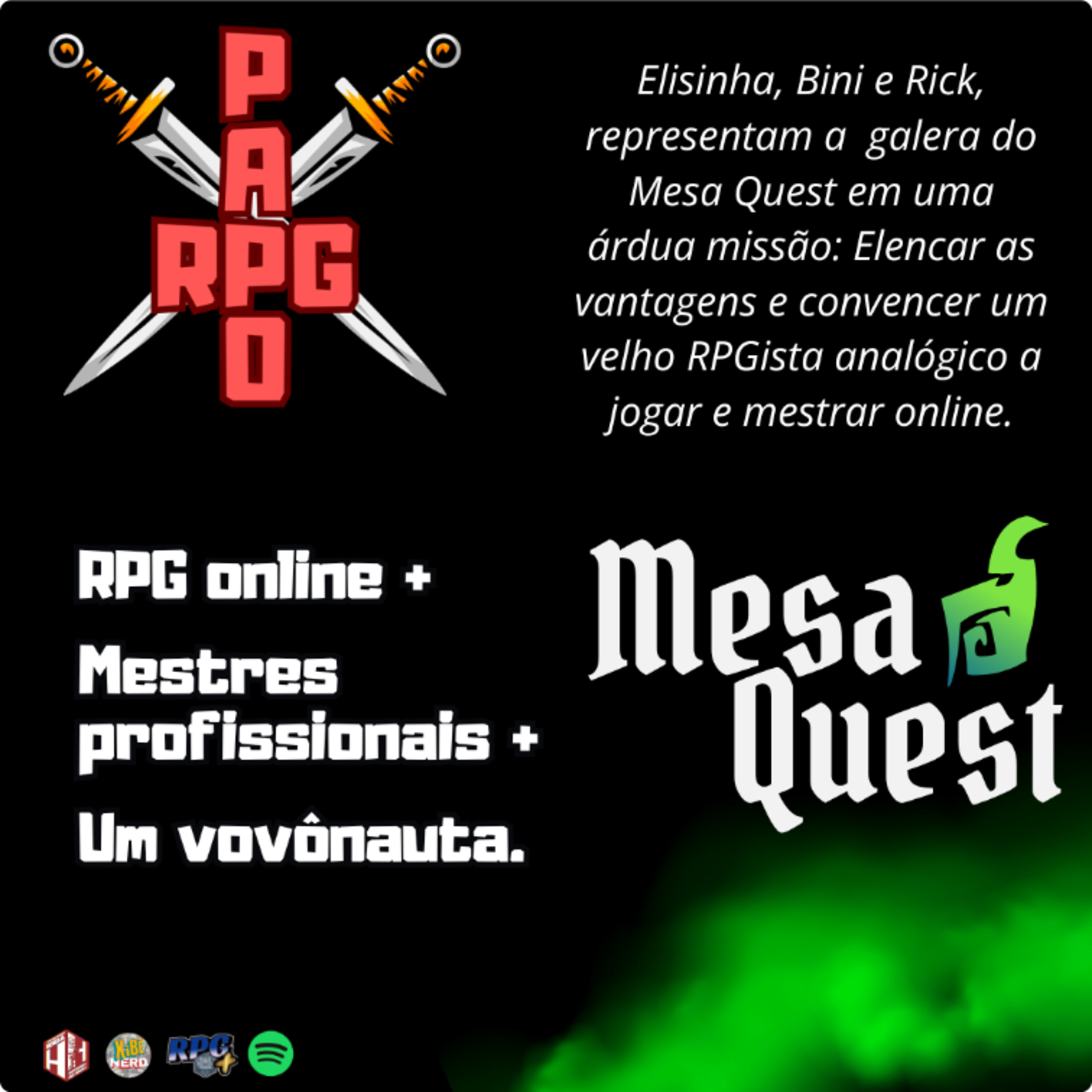 Papo RPG #4 - Mesa Quest episode artwork