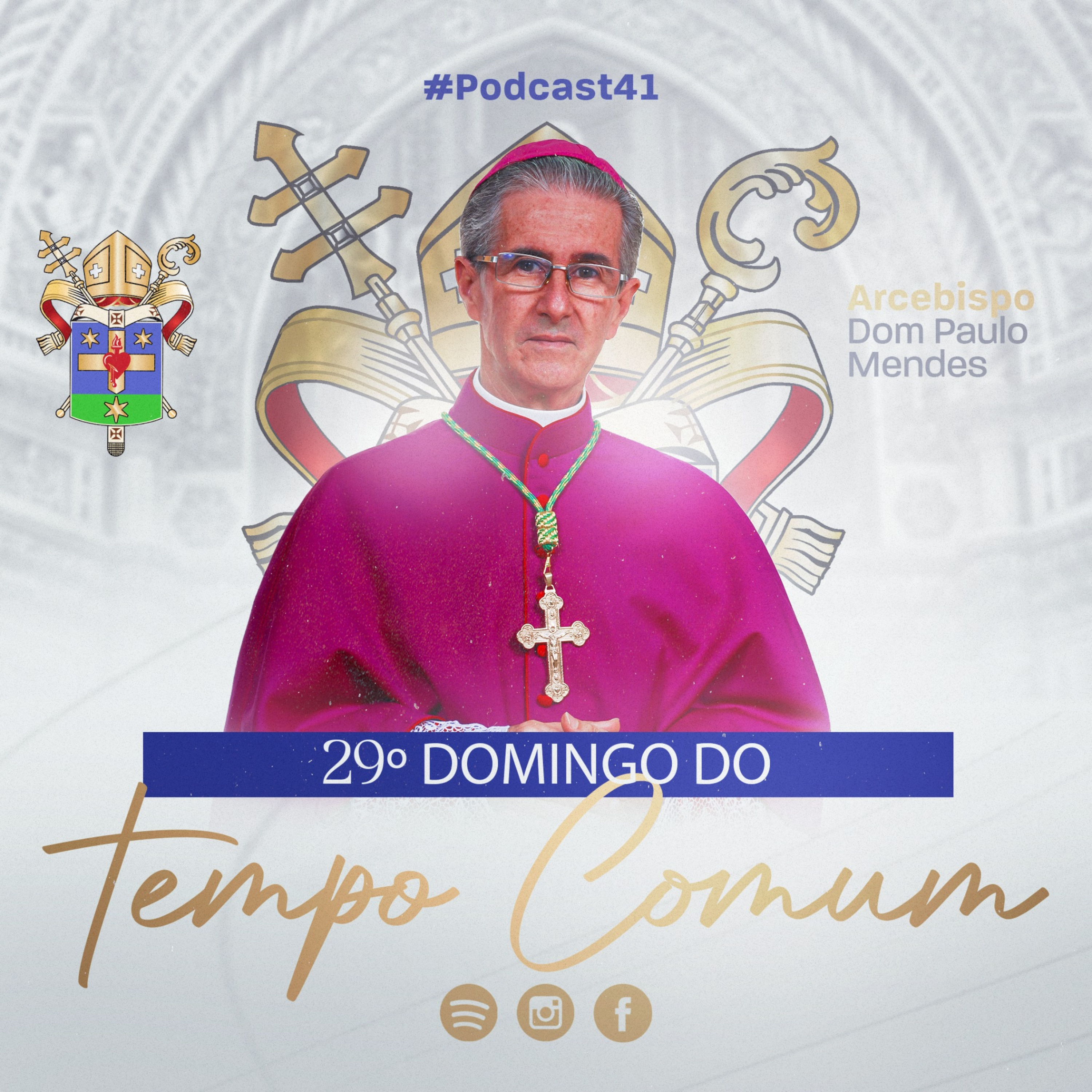 Dom Paulo #41 - 29º Domingo do Tempo Comum 22/10/2023 episode artwork