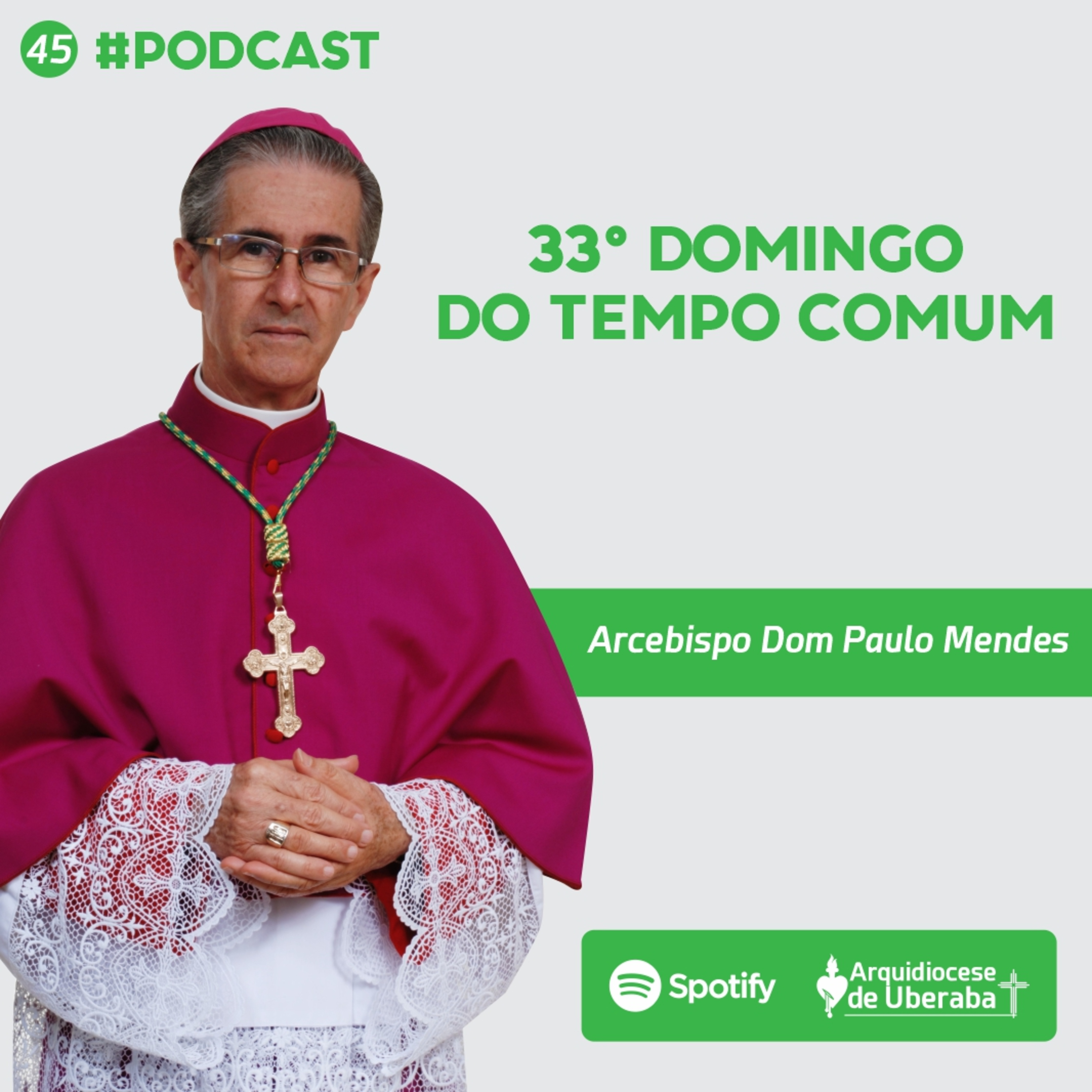 Dom Paulo #45 - 33º Domingo do Tempo Comum 19/11/2023 episode artwork