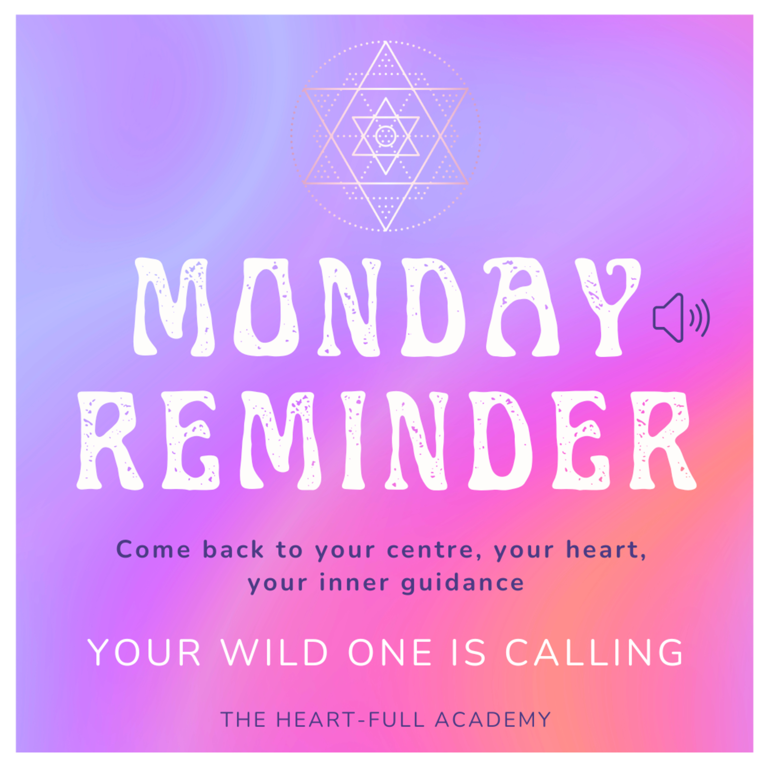 089 - Monday Reminder: Your Wild One Is Calling You episode artwork