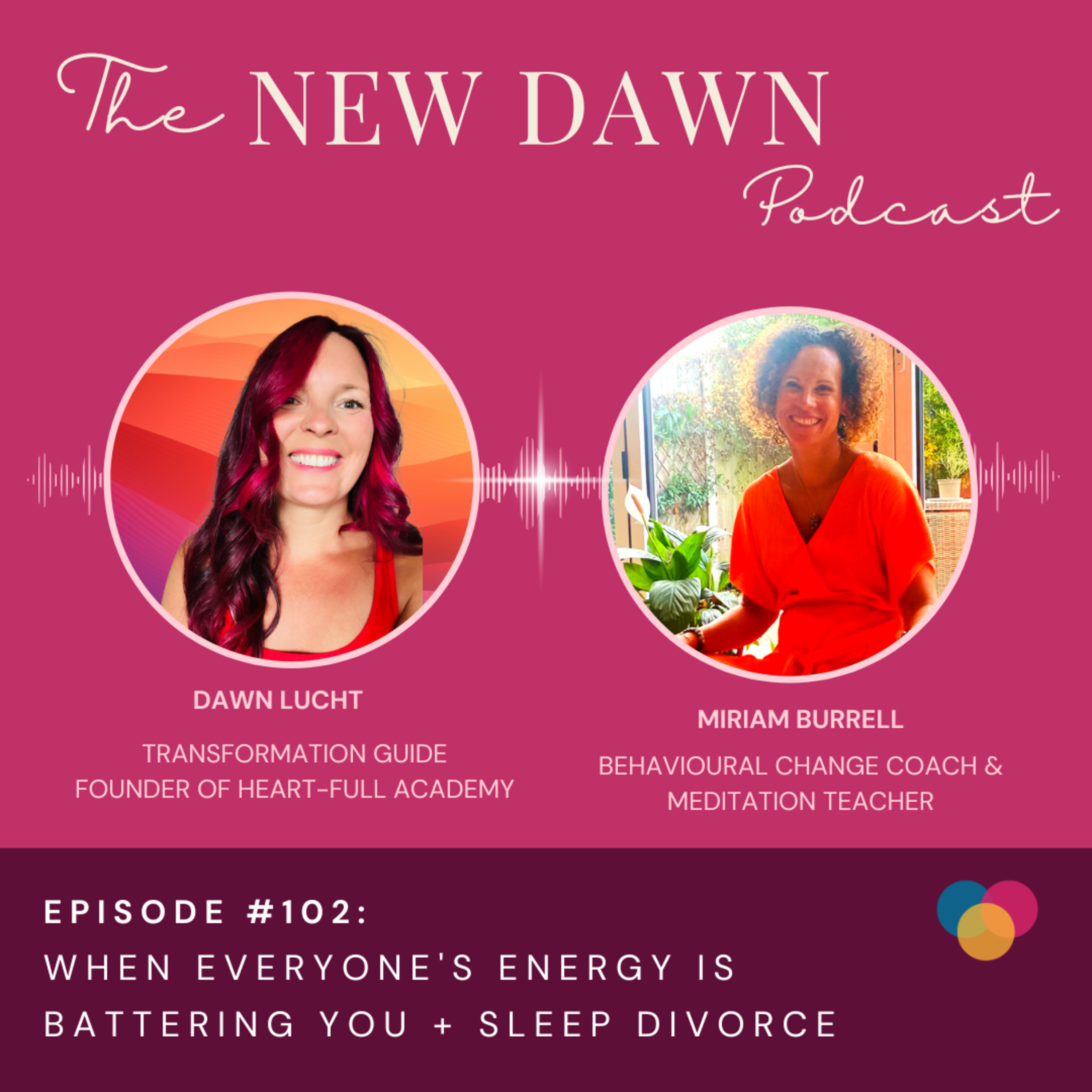 102: When Everyone's Energy Is Battering You + Sleep divorce episode artwork