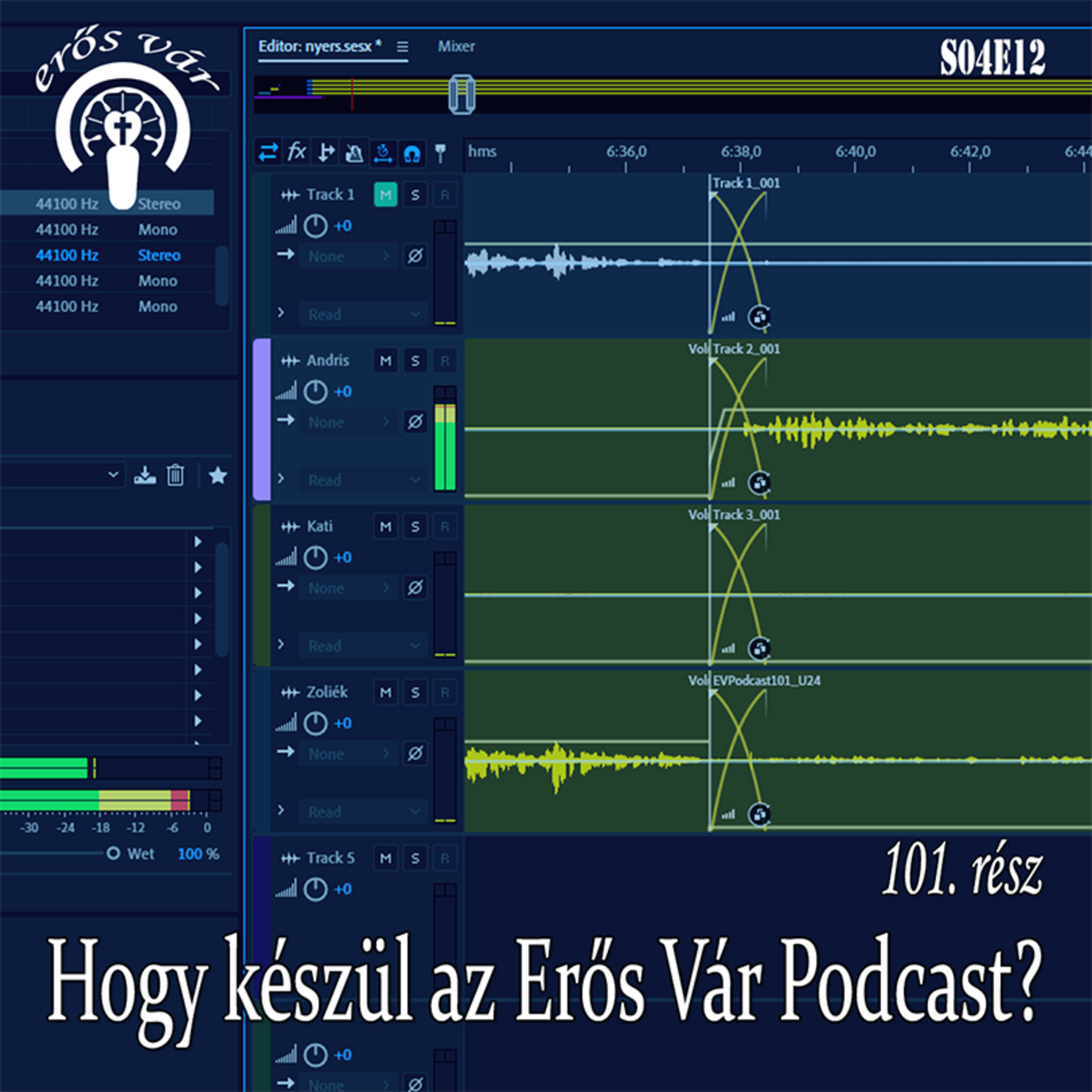 101. Hogy készül az Erős Vár Podcast? // Vendég: Balczó Mátyás újságíró episode artwork
