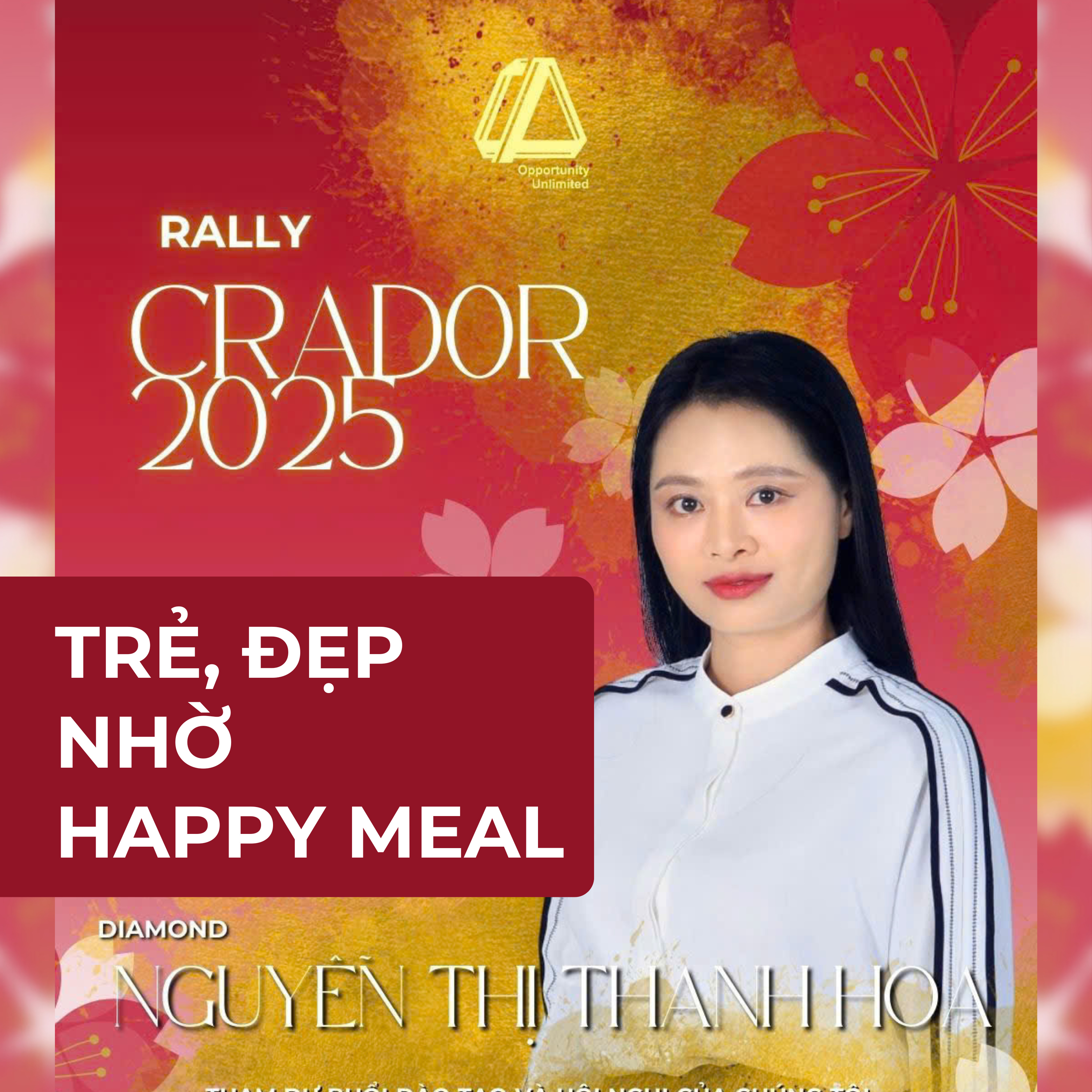 TRẺ, ĐẸP NHỜ HAPPY MEAL | DIA NGUYỄN THỊ THANH HOA