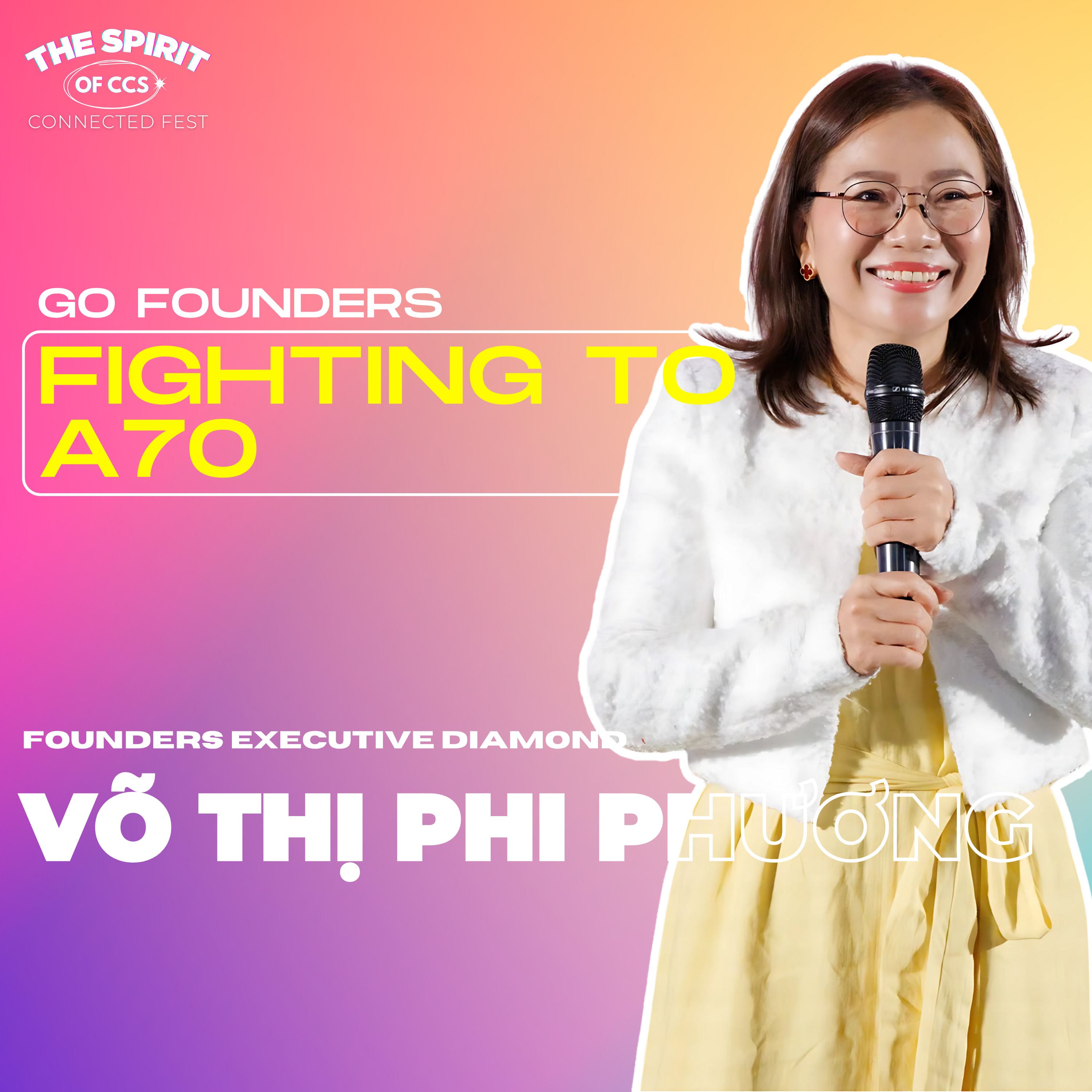 [go Founders] Fighting to A70 | FEDC Võ Thị Phi Phương