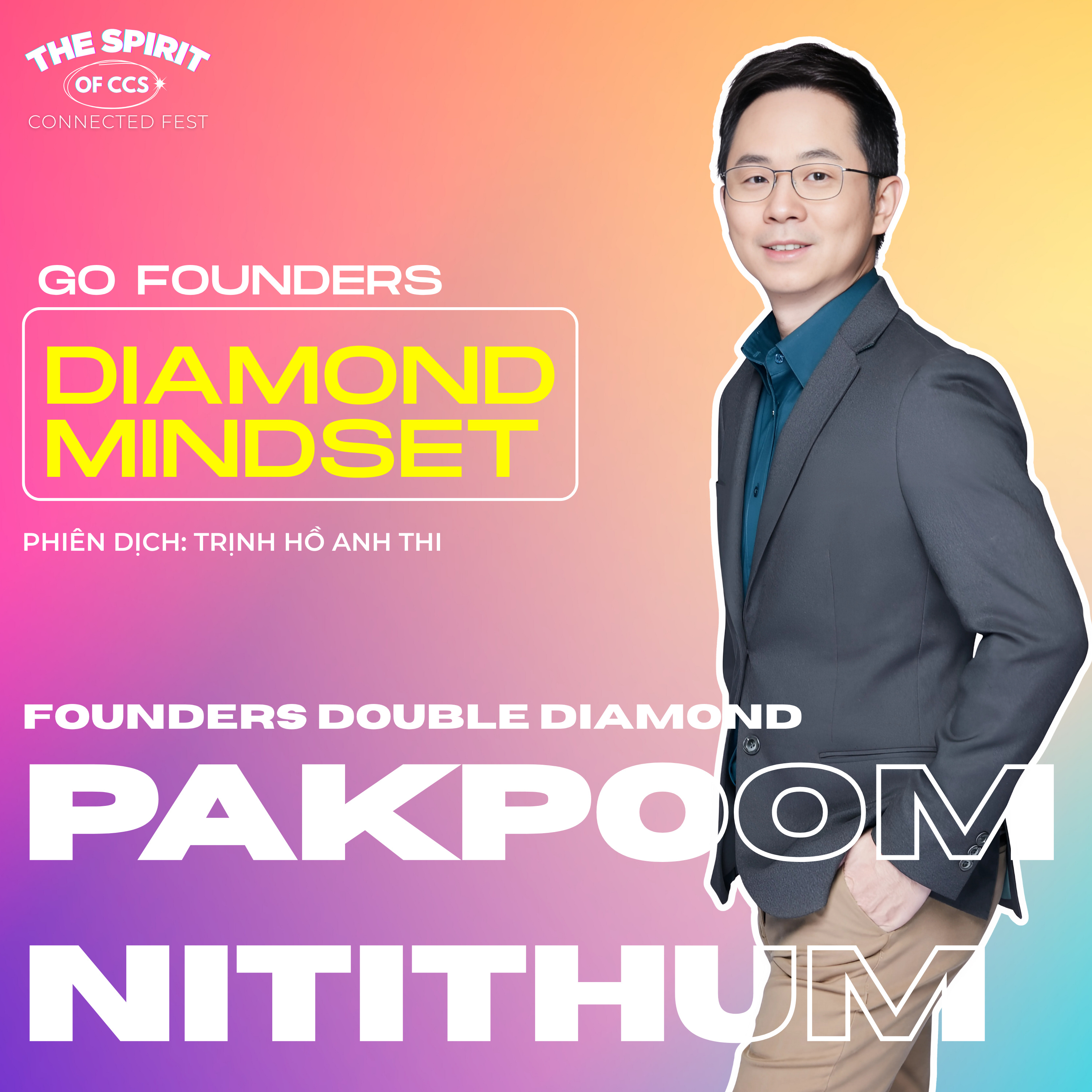 go Founders - Diamond Mindset | Founders Double Diamond Pakpoom Nitithum