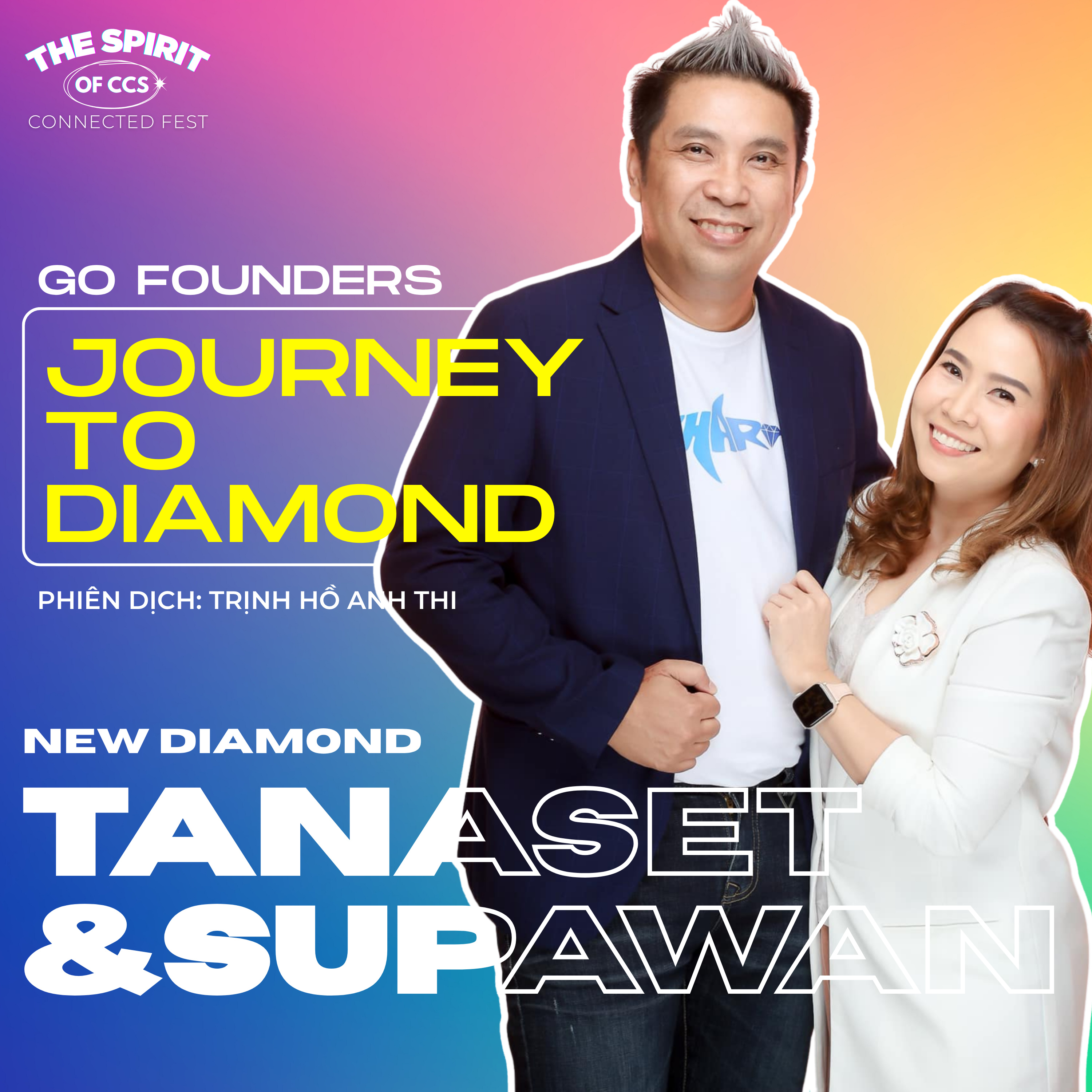 go Founders | Journey to Diamond | NEW Diamond TANASET & SUPAWAN