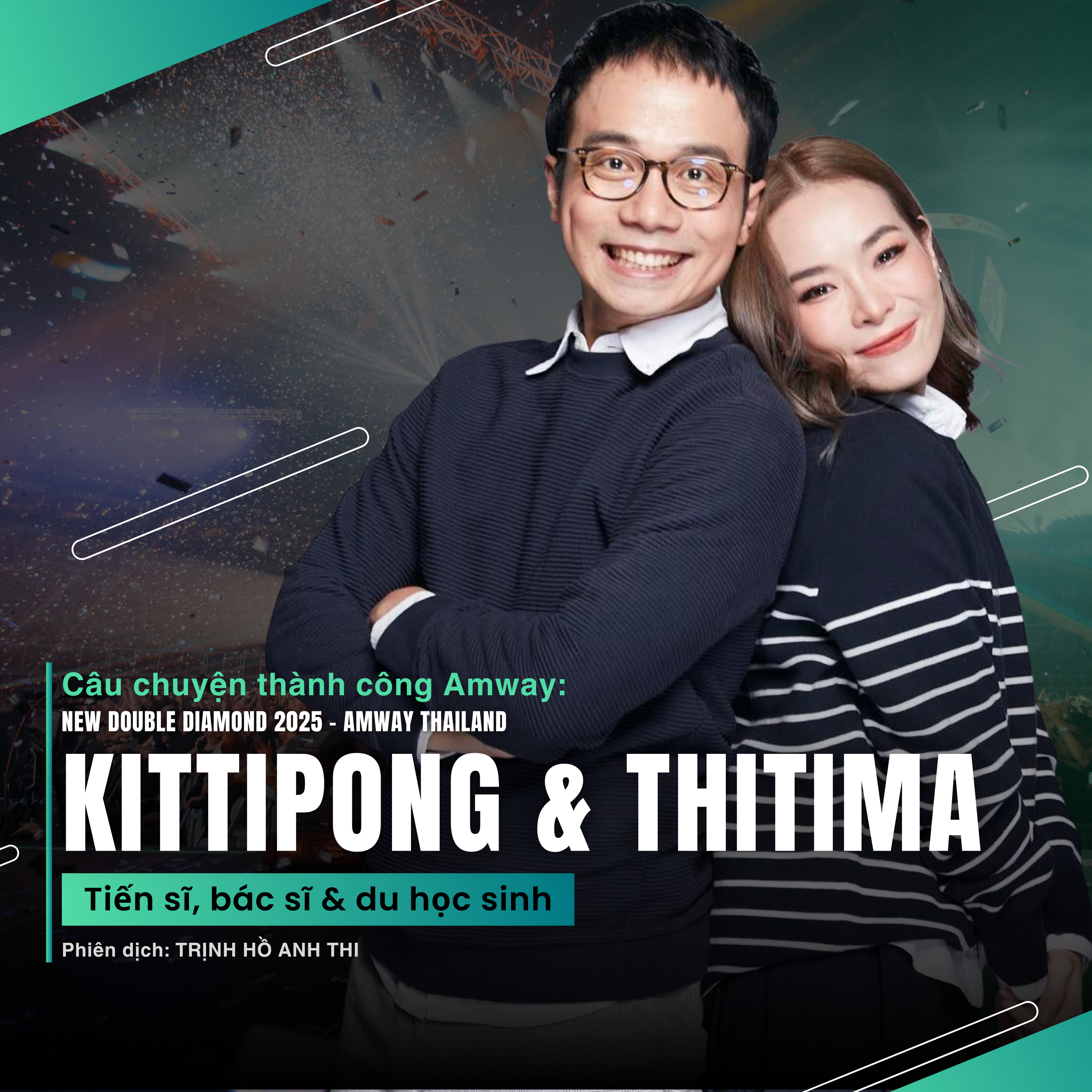 Câu Chuyện Thành Công Rally Double Diamond Kittipong (Bác sĩ) & Thitima (Đua xe)