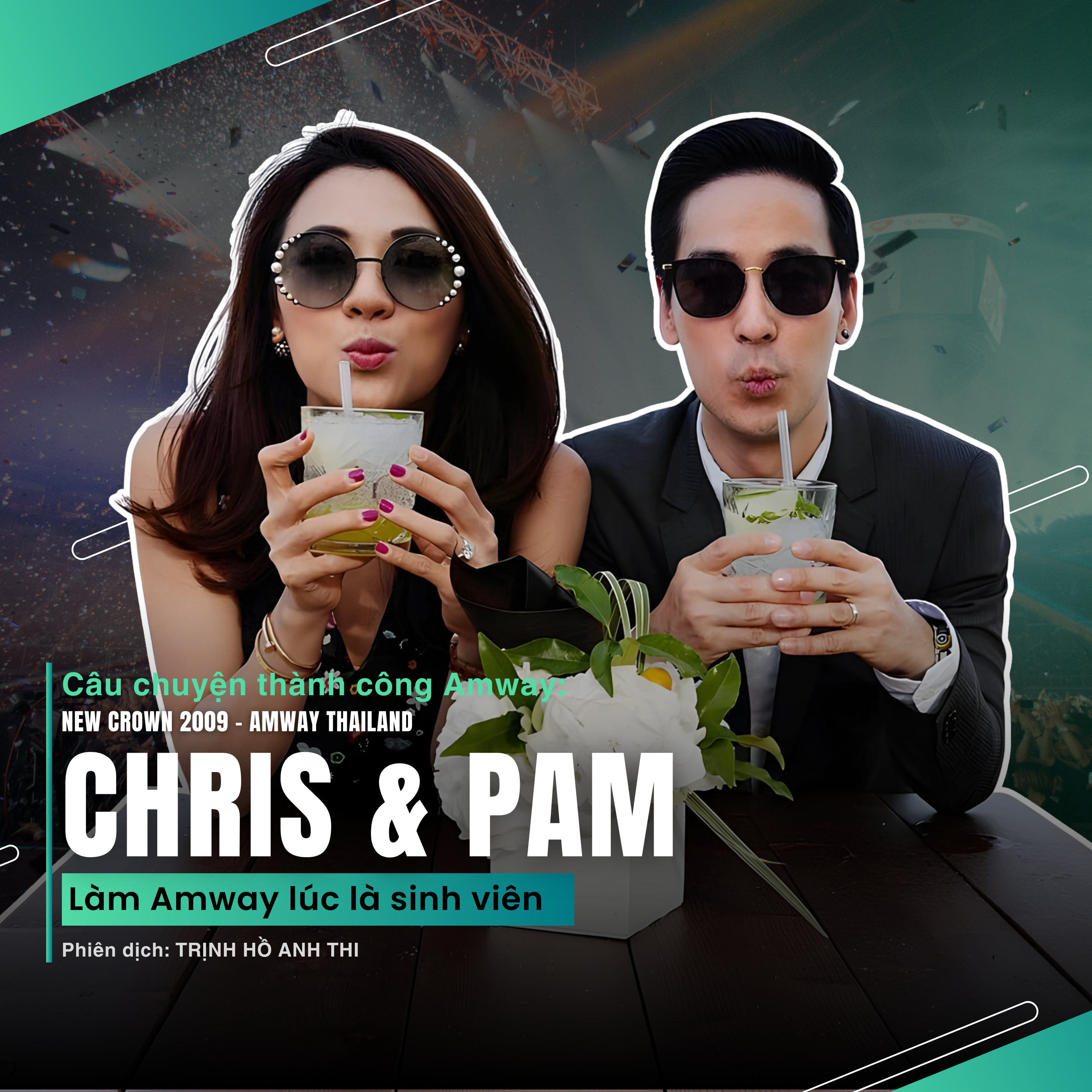 Lễ Vinh Danh Crown Chris & Pam | Amway Thái Lan 2009