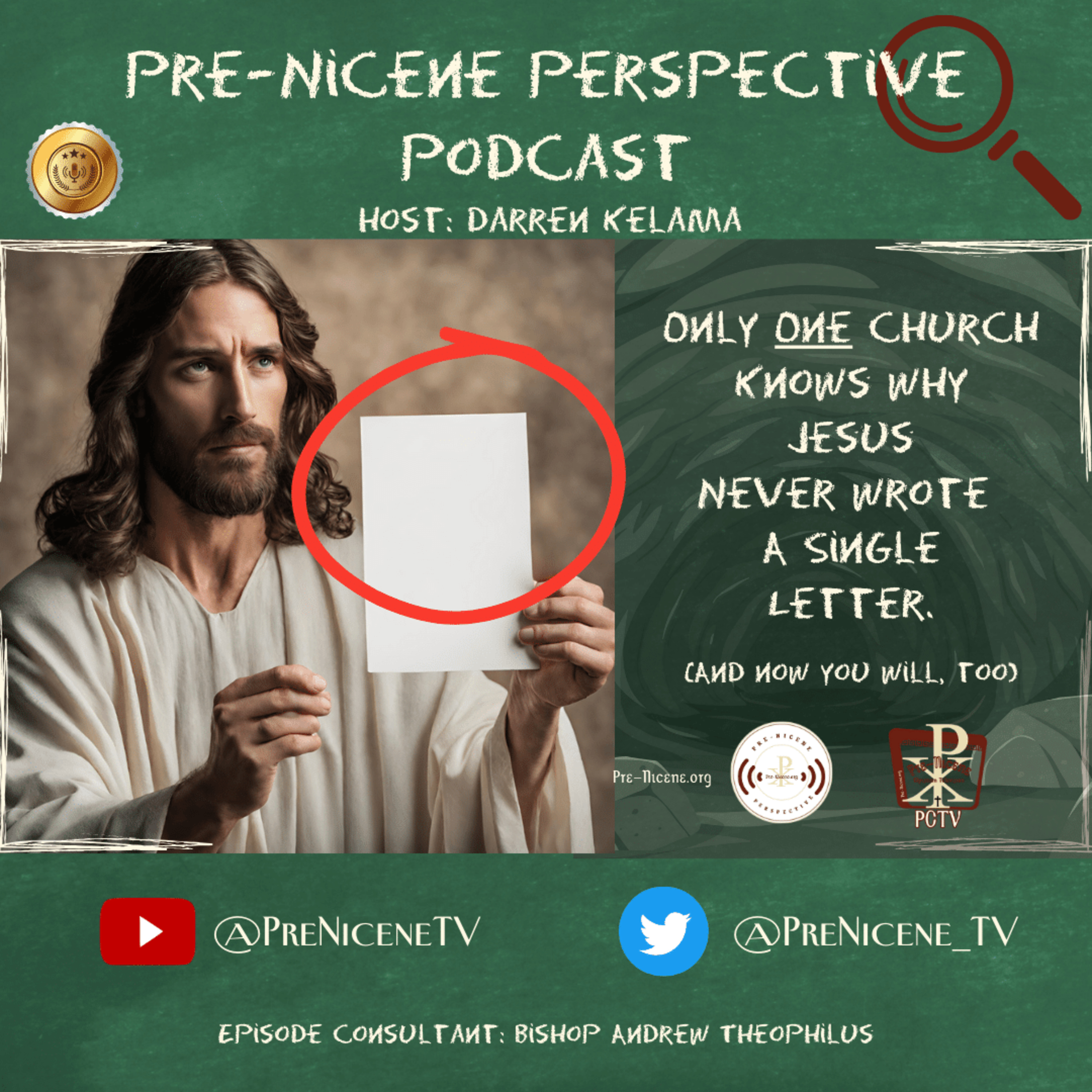 Only ONE Church Knows Why Jesus Never Wrote A Single Letter episode artwork