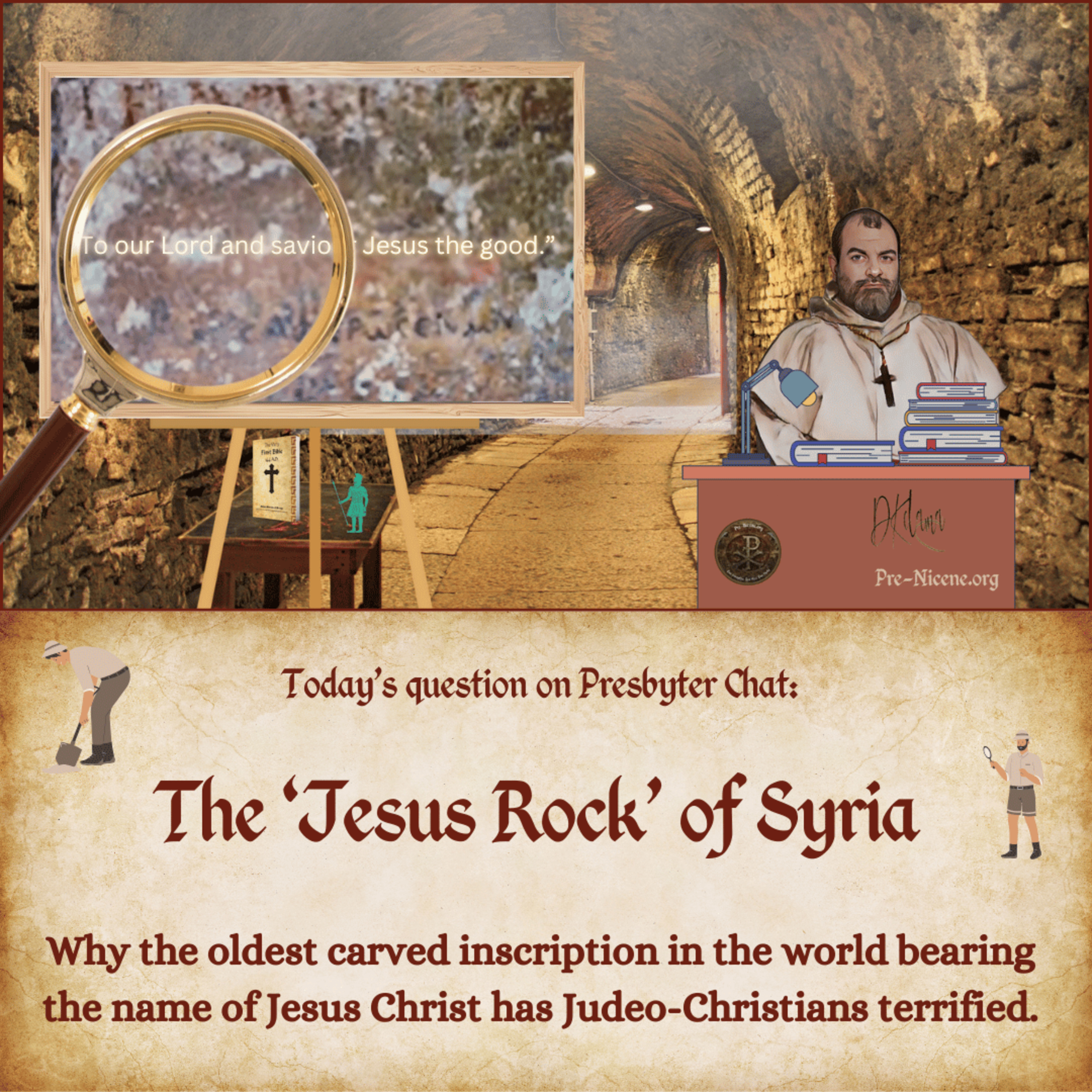 The 'Jesus Rock' of Syria: Revealing Unedited Pre-Nicene Christian History episode artwork