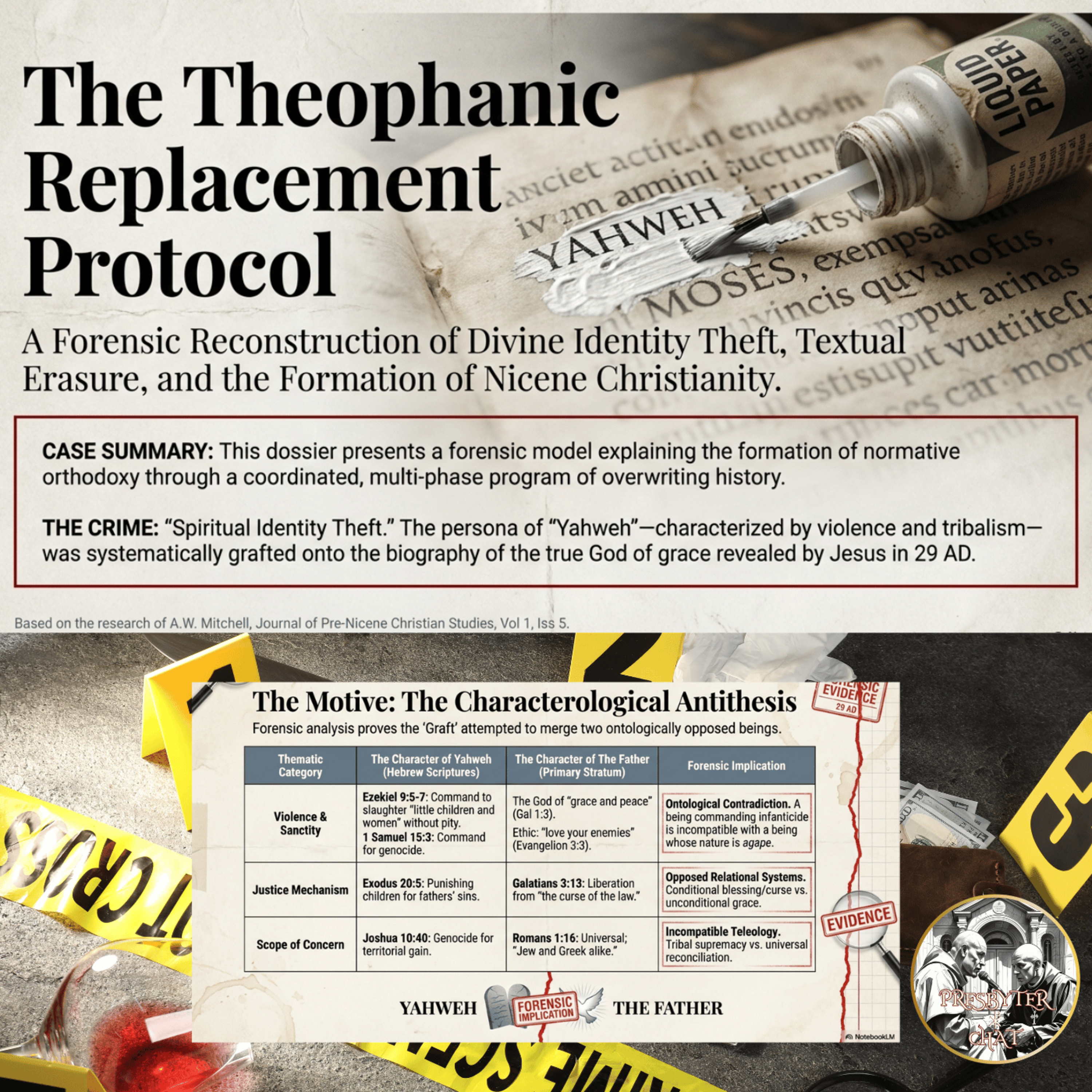 Theophanic Replacement Protocol: How Christianity Was Hijacked And Its God Replaced With Yahweh episode artwork