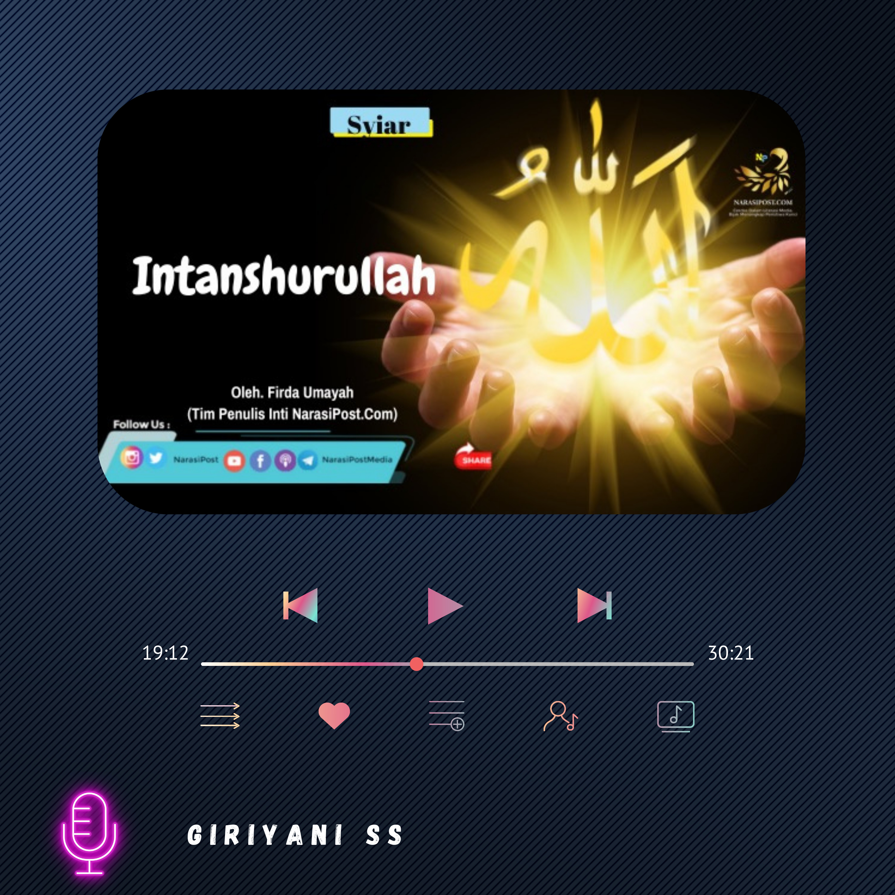 Intanshurullah episode artwork