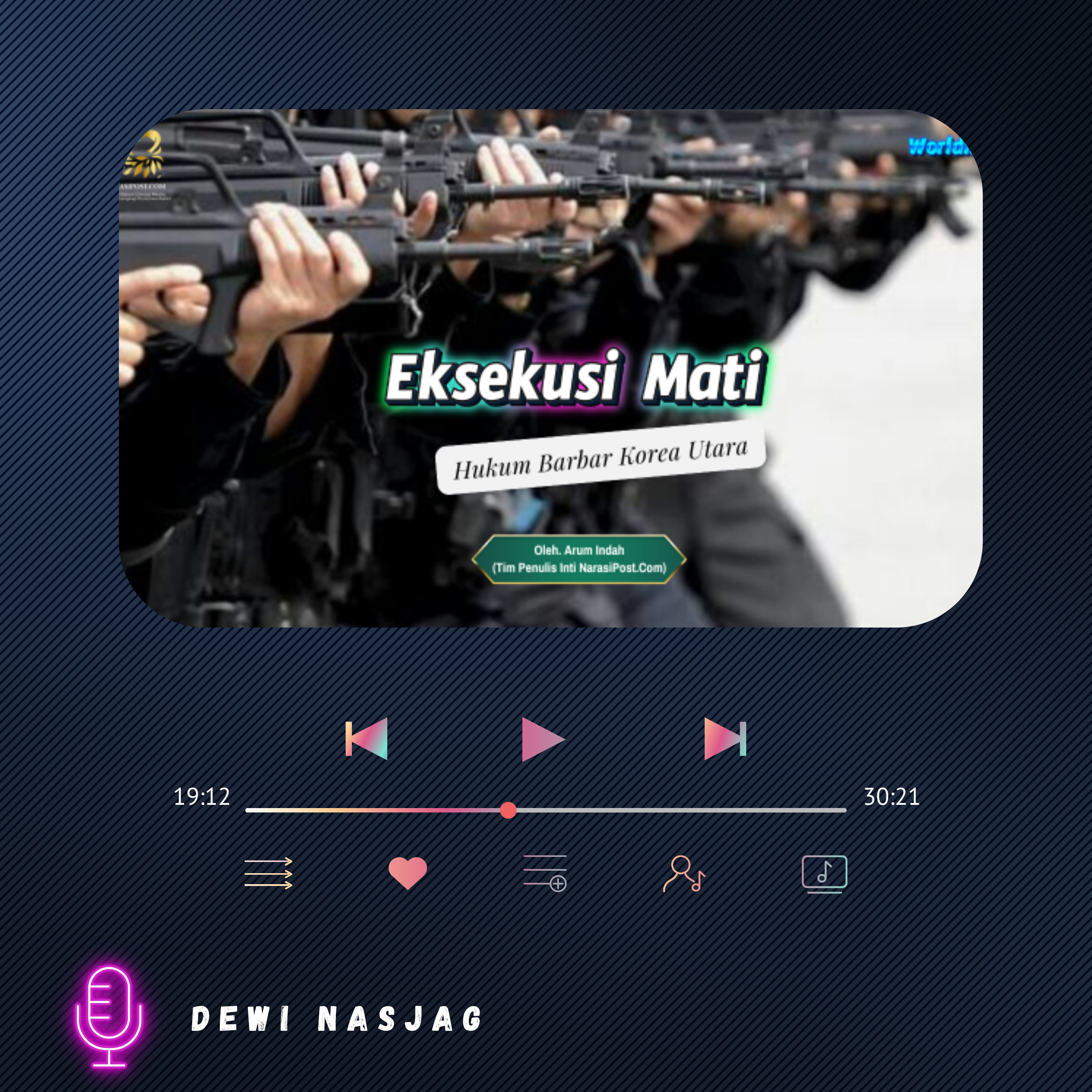 Eksekusi Mati, Hukum Barbar Korea Utara episode artwork