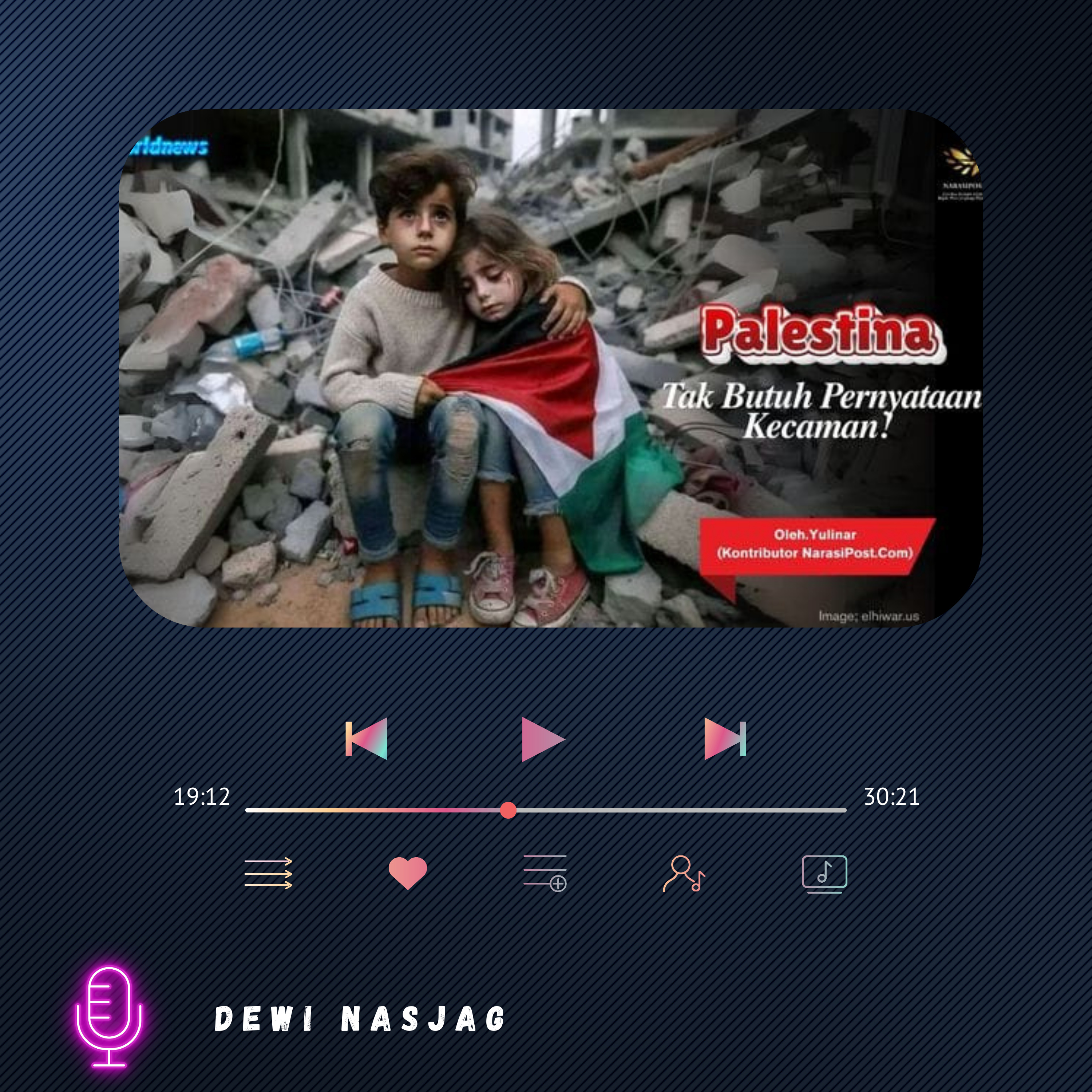 Palestina Tak Butuh Pernyataan Kecaman! episode artwork