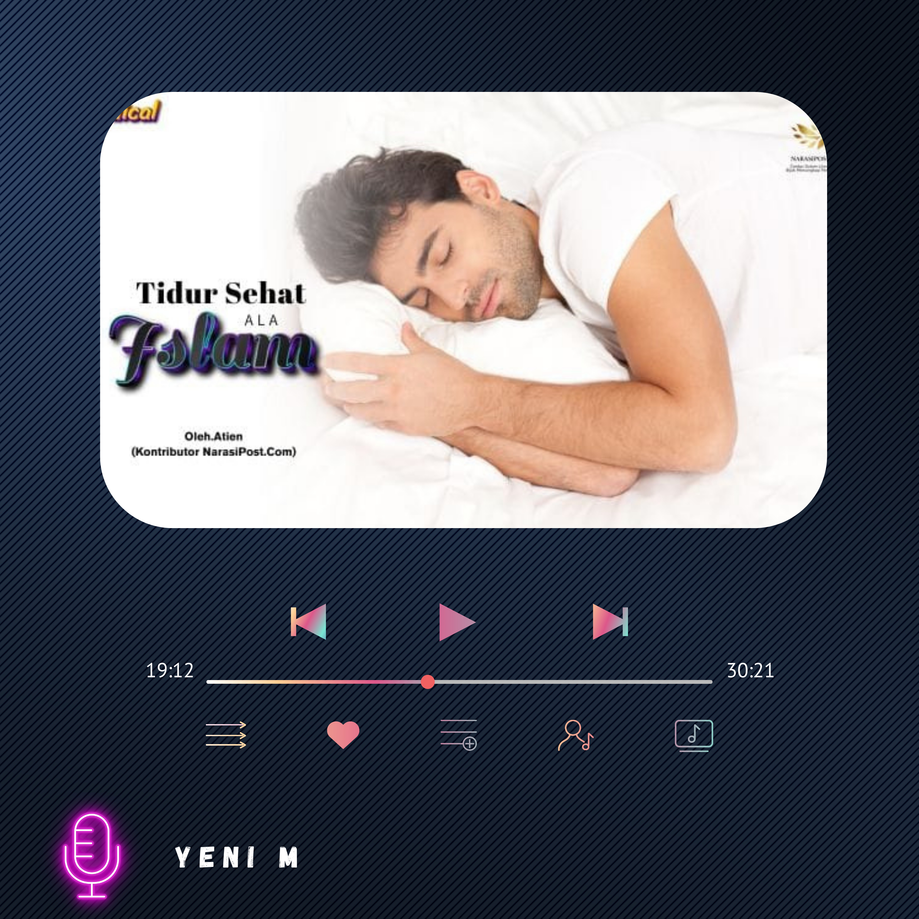 Tidur Sehat ala Islam episode artwork