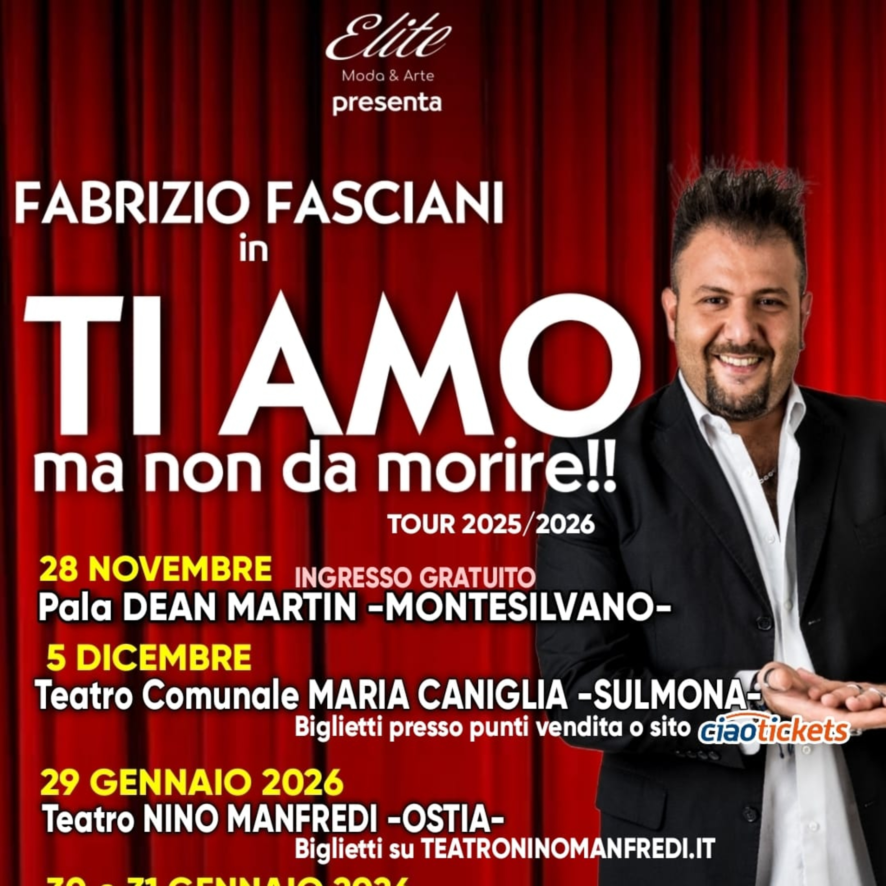 Fabrizio Fasciani torna su Delta 1 per "Ti amo ma non da morire" episode artwork