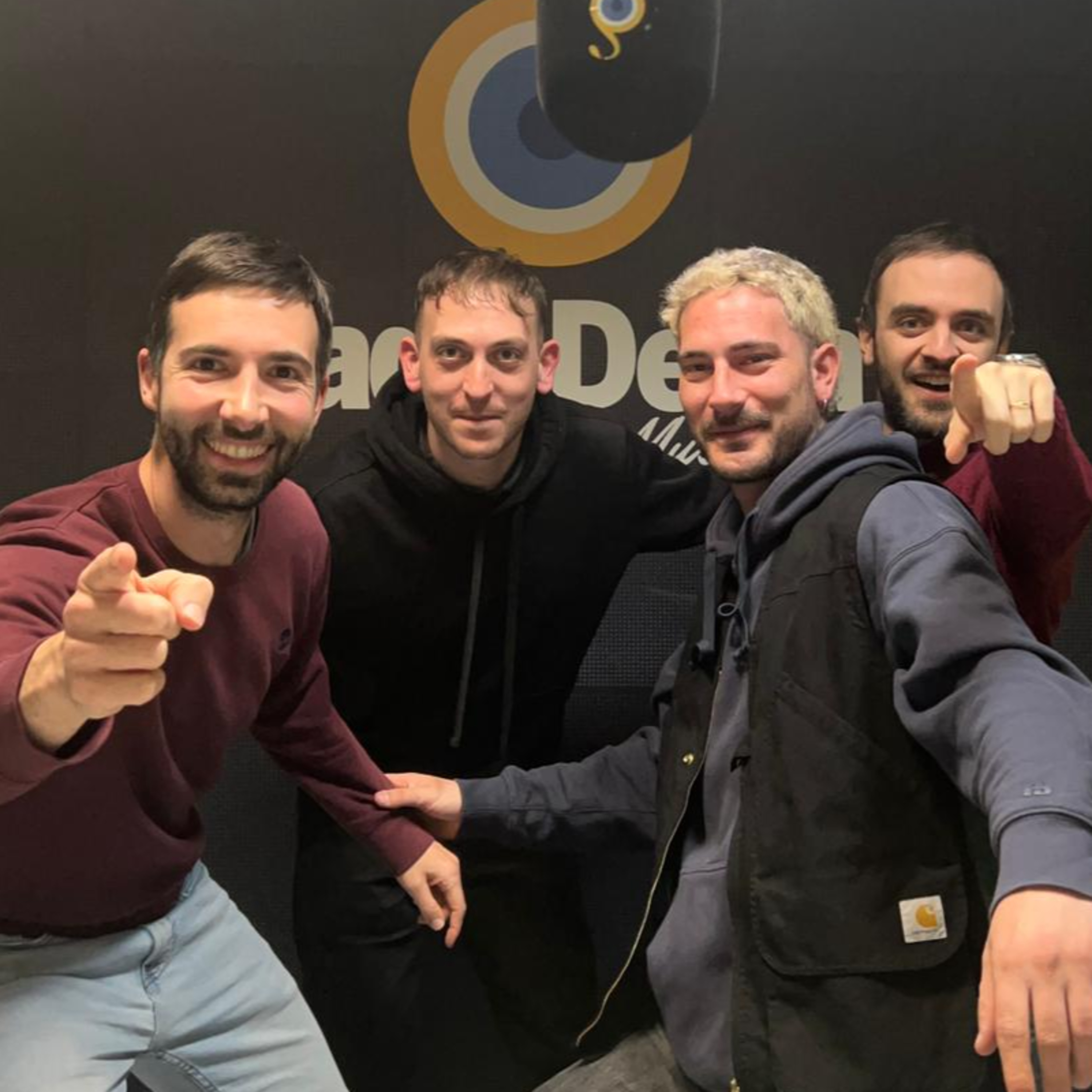Gli Amsterdam Parkers negli studi di Delta 1 presentano "Basta dirlo" episode artwork