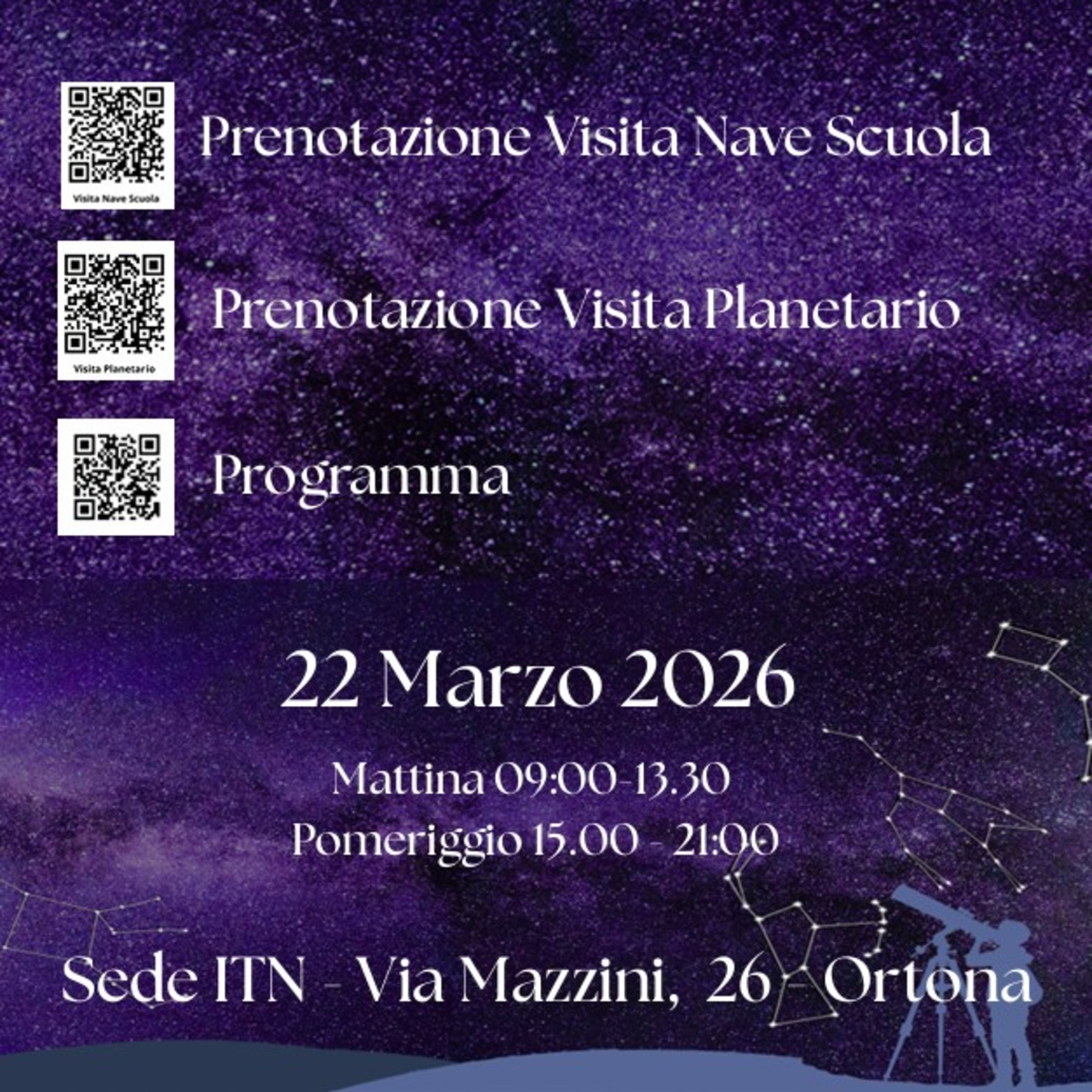 XXXVI edizione della "Giornata del Planetario" all'IIS Acciaiuoli Einaudi di Ortona episode artwork