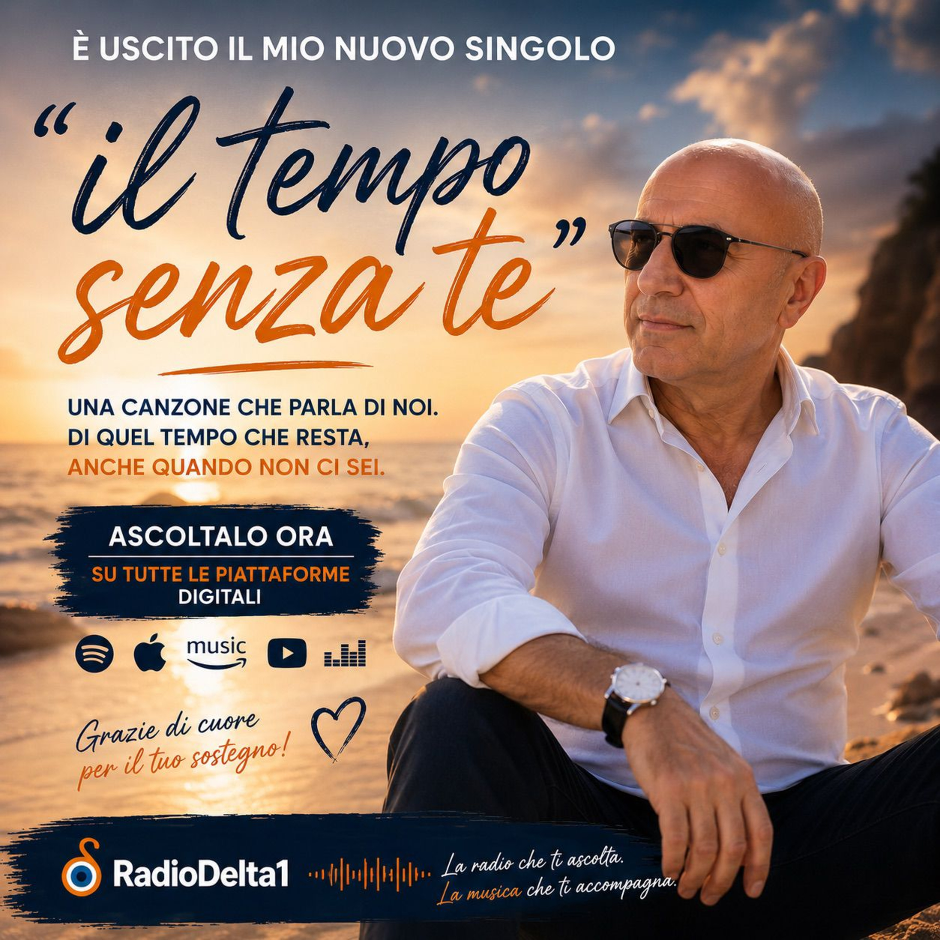 Carlo Quintieri presenta "Il tempo senza te" su Radio Delta 1 episode artwork