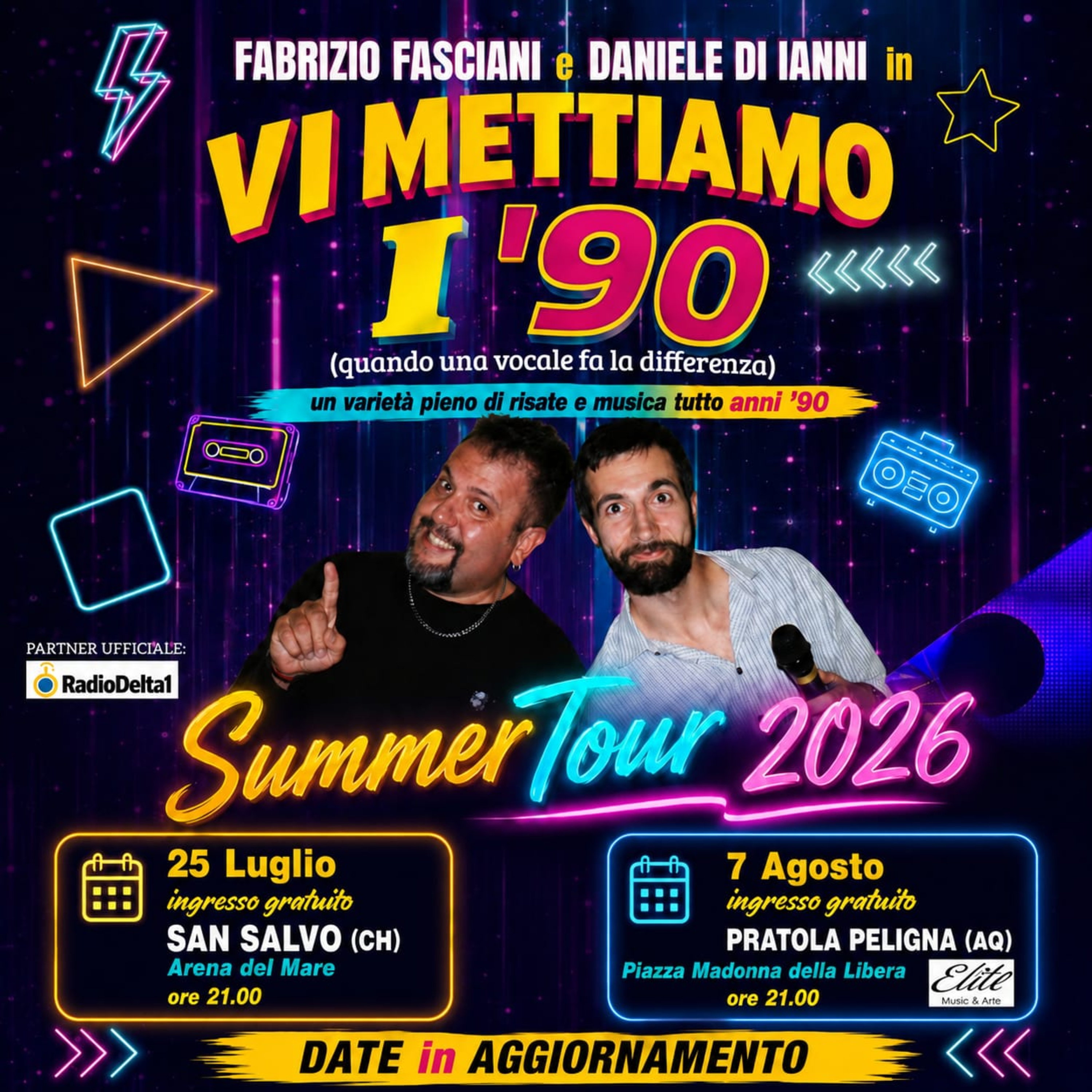 Vi mettiamo i '90, il varietà da ridere a San Salvo e a Pratola Peligna episode artwork