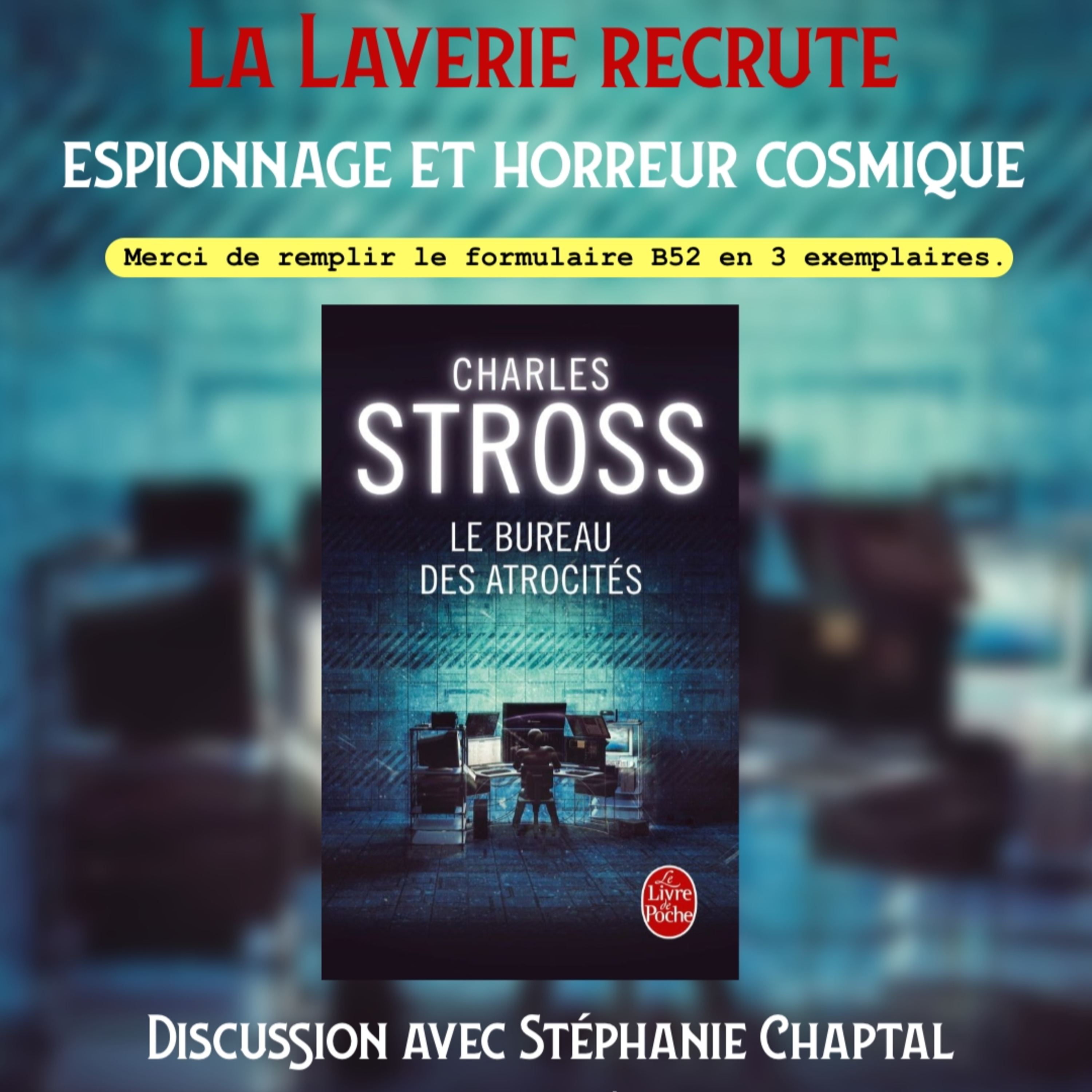 La Laverie recrute : espionnage et horreur cosmique episode artwork
