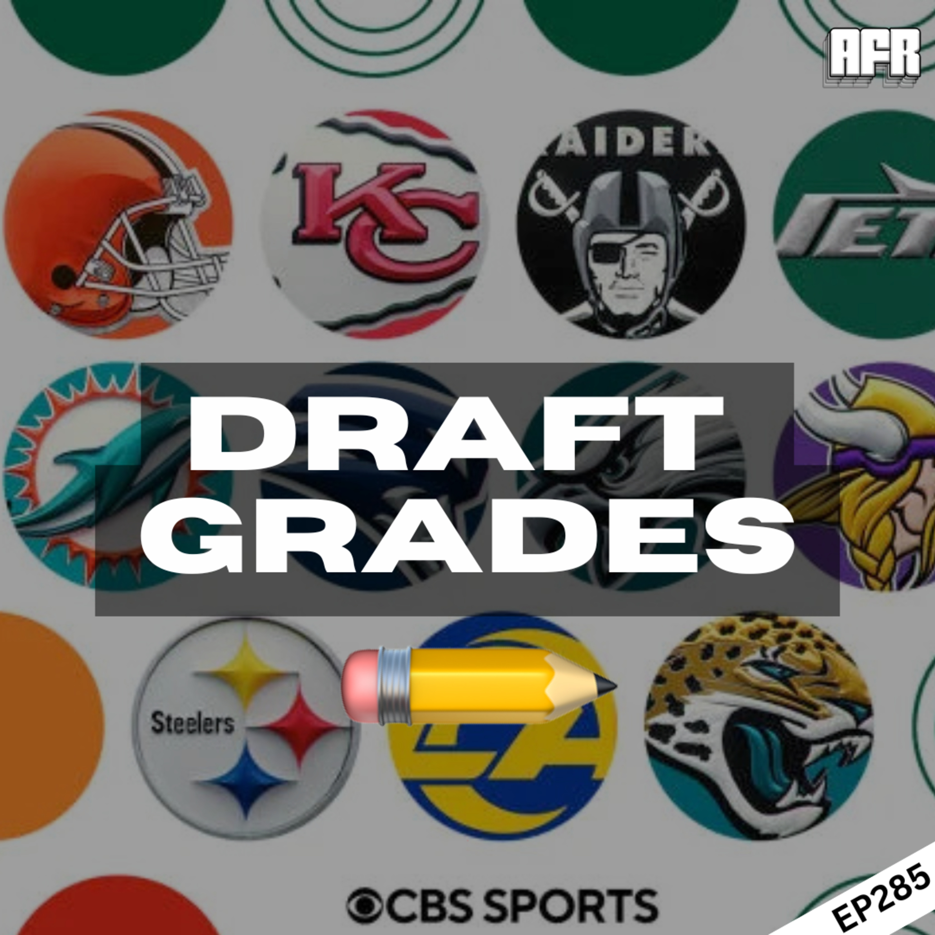 #285-NFL Draft Grades + NBA Playoff Check-In episode artwork