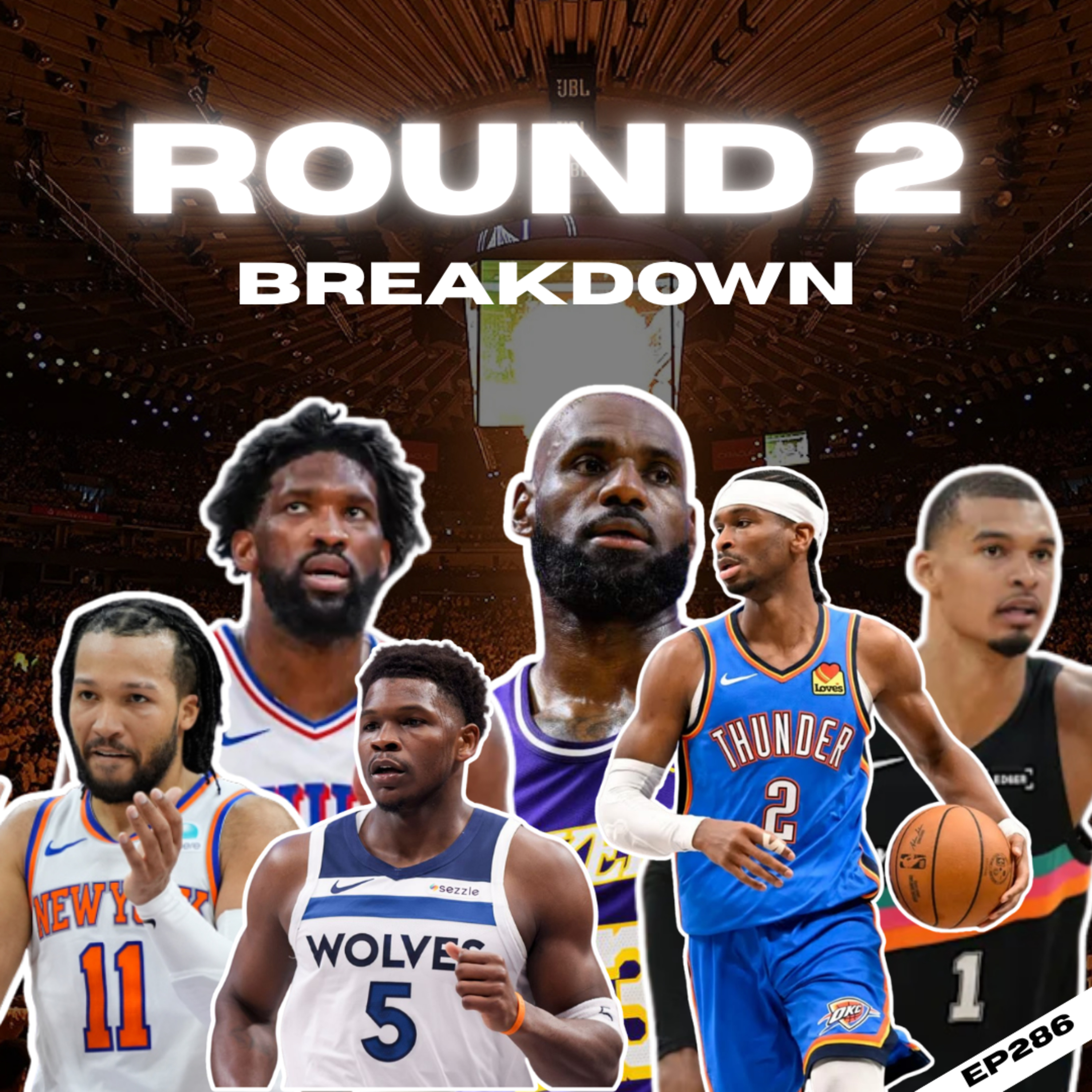 $286-NBA Playoffs Round 2 Break Down episode artwork