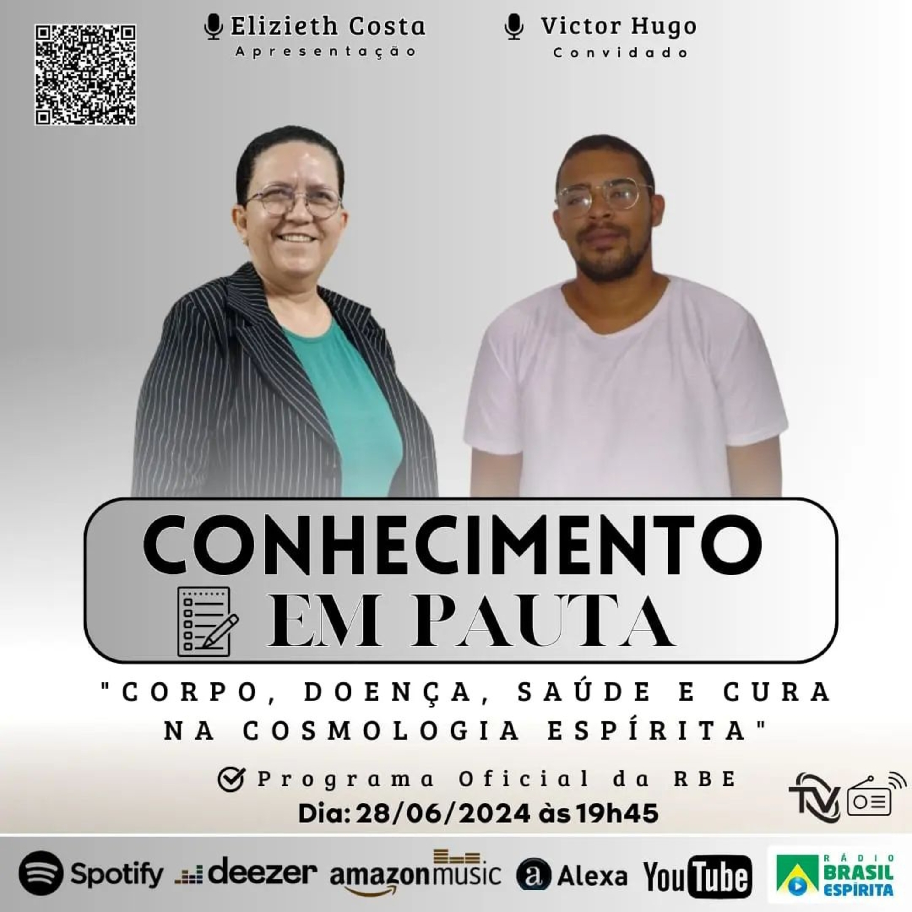 Corpo, Doença, Saúde e Cura na Cosmologia Espírita #rbeoficial episode artwork