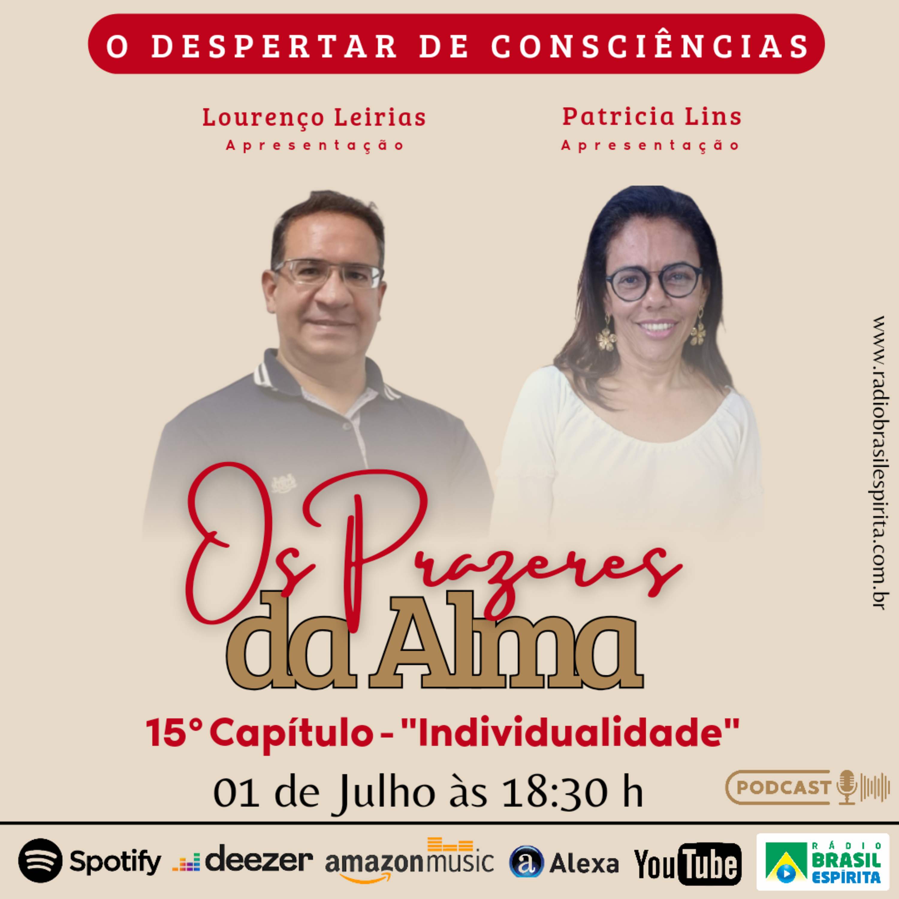 OS PRAZERES DA ALMA - 15° -Capítulo - INDIVIDUALIDADE #rbeoficial episode artwork