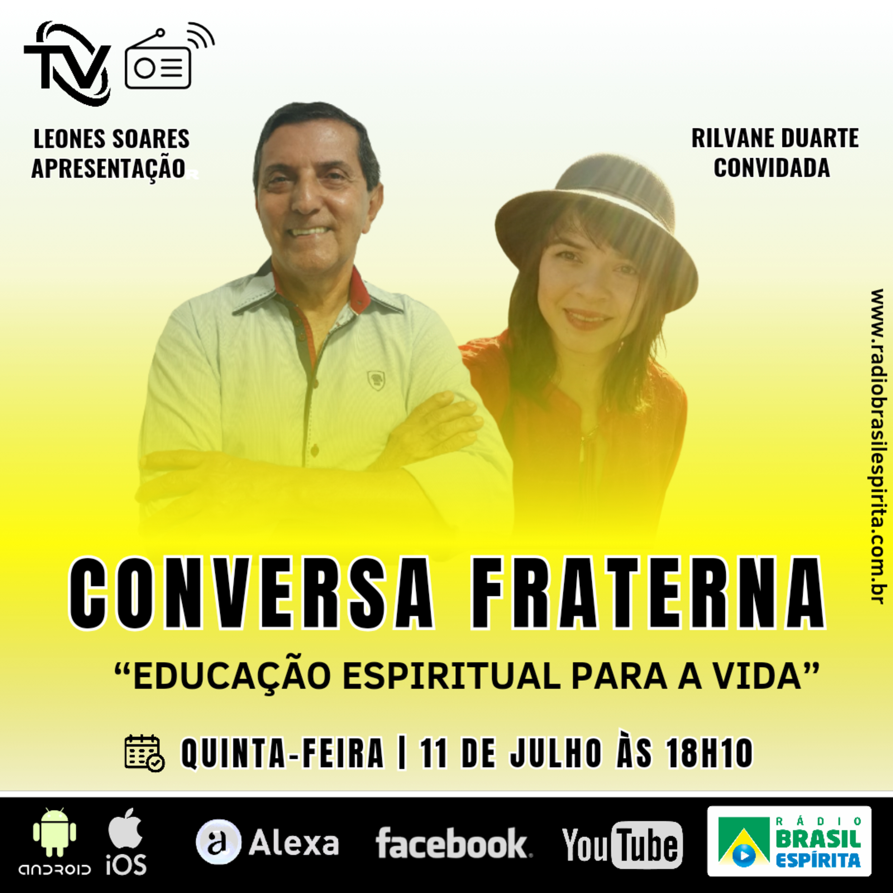 EDUCAÇÃO ESPIRITUAL PARA A VIDA #rbeoficial episode artwork