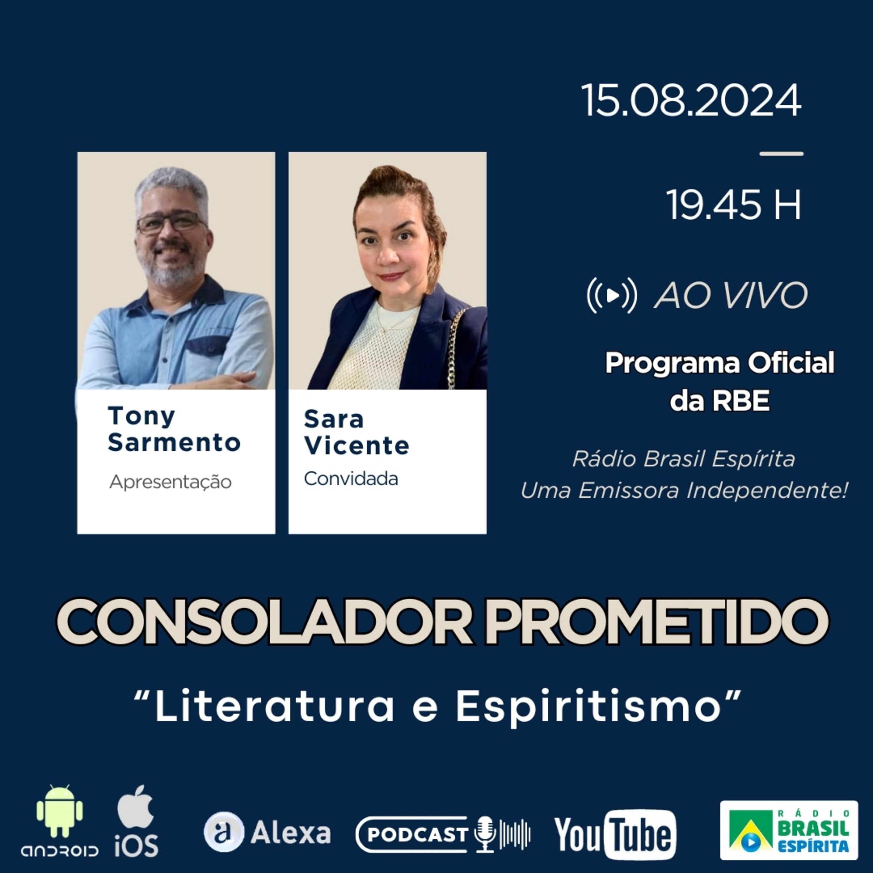 LITERATURA ESPÍRITA #rbeoficial #podcast episode artwork