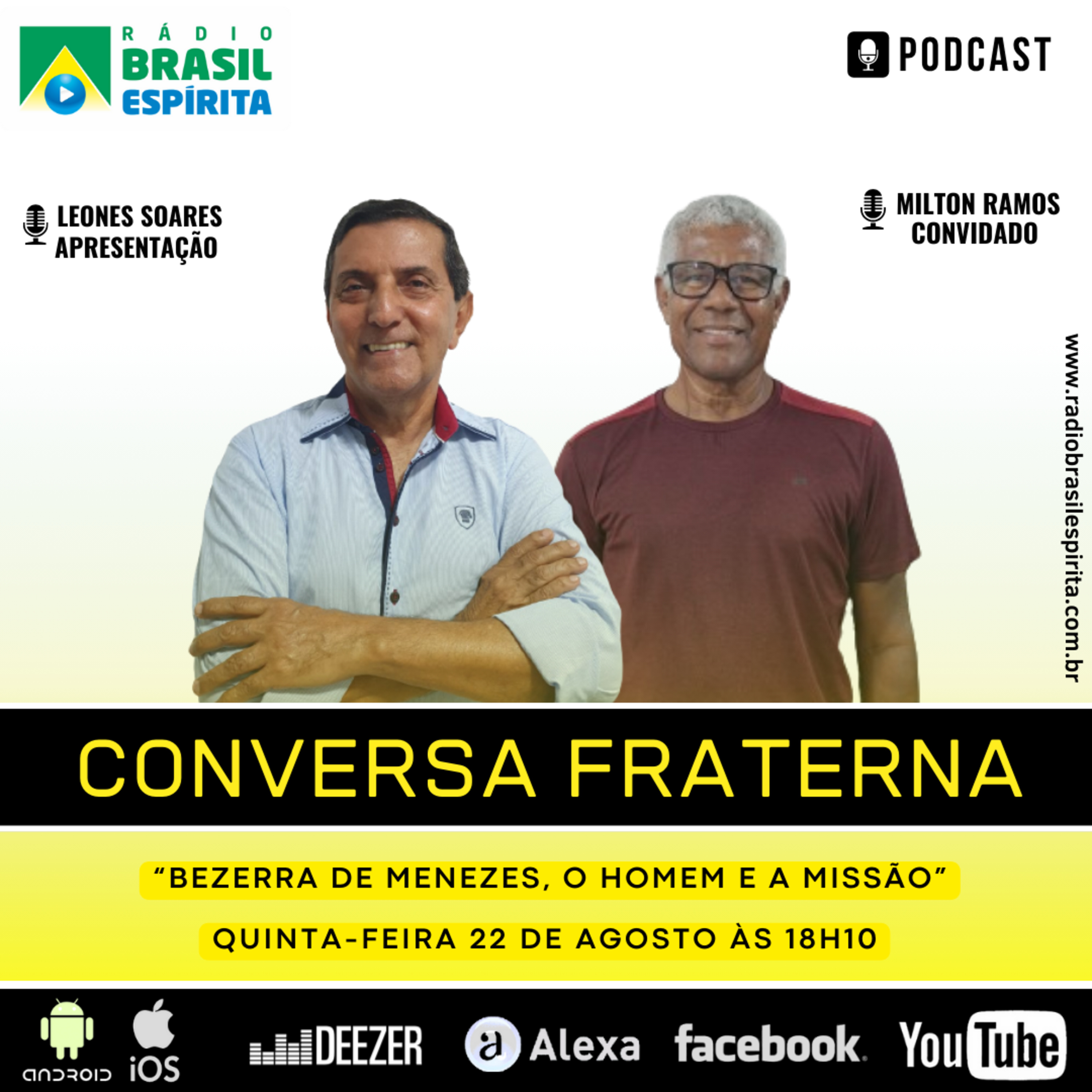 Bezerra de Menezes o Homem e a Missão. #rbeoficial #podcast episode artwork