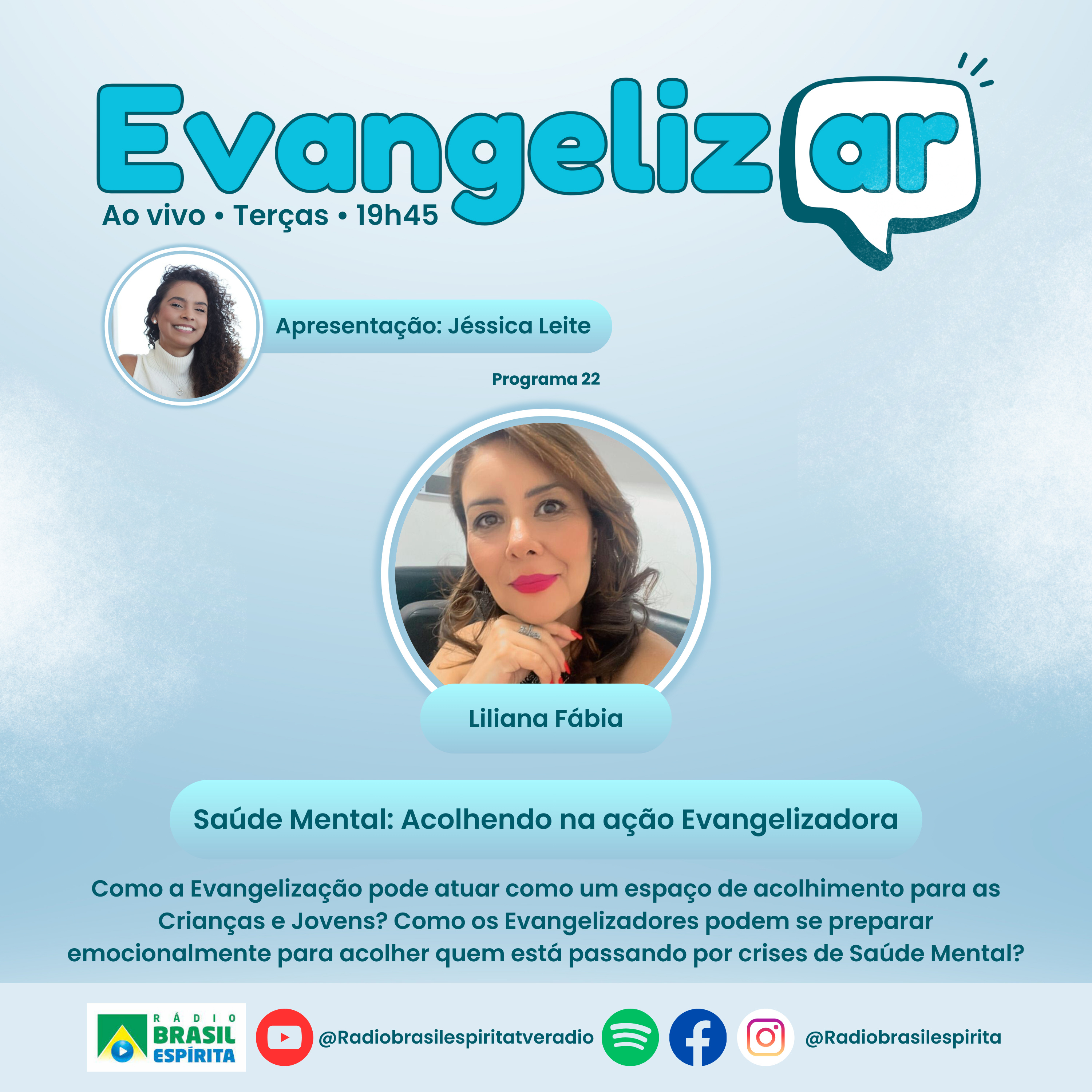 SAÚDE MENTAL: ACOLHENDO NA AÇÃO EVANGELIZADORA #rbeoficial episode artwork