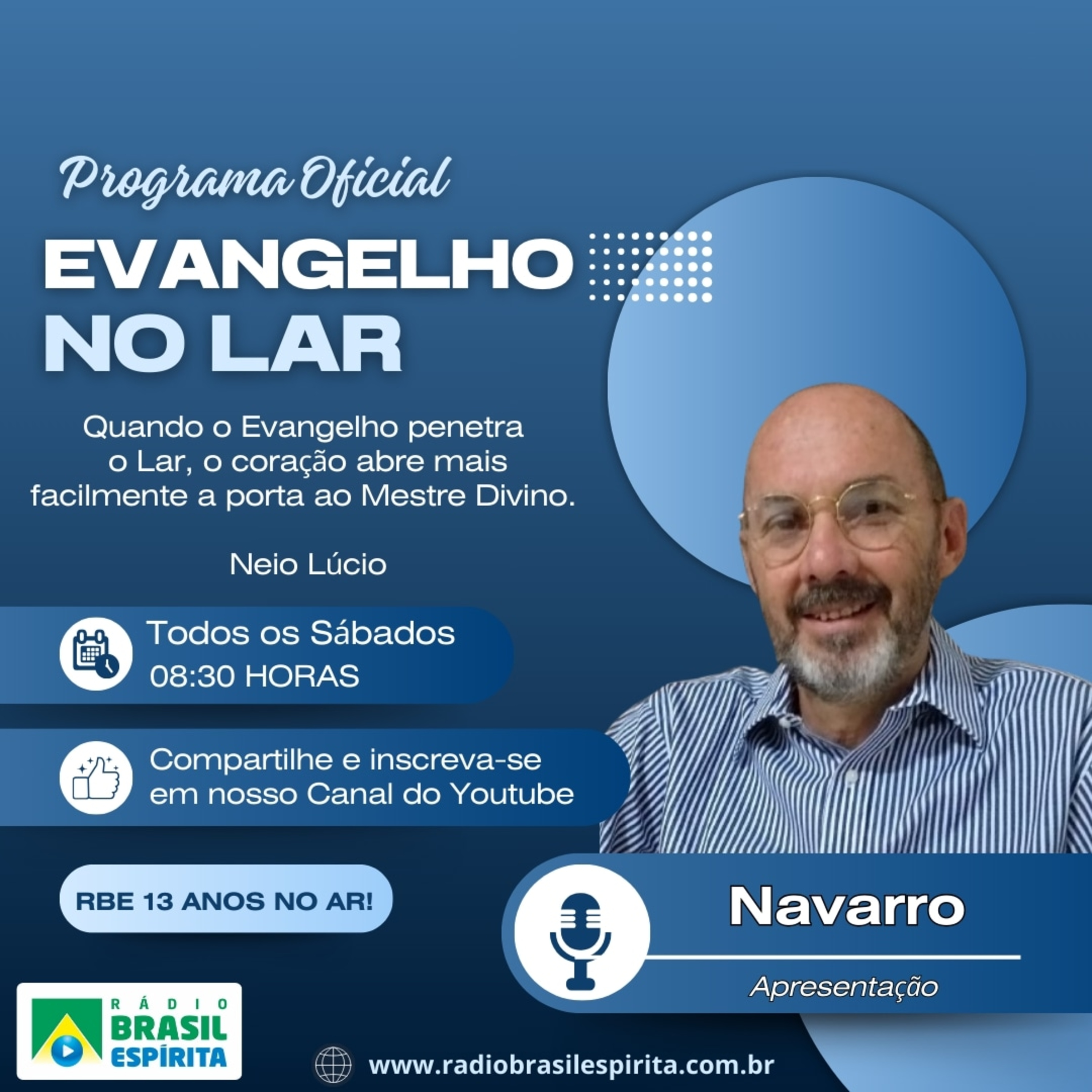 EVANGELHO NO LAR COM NAVARRO #rbeoficial episode artwork