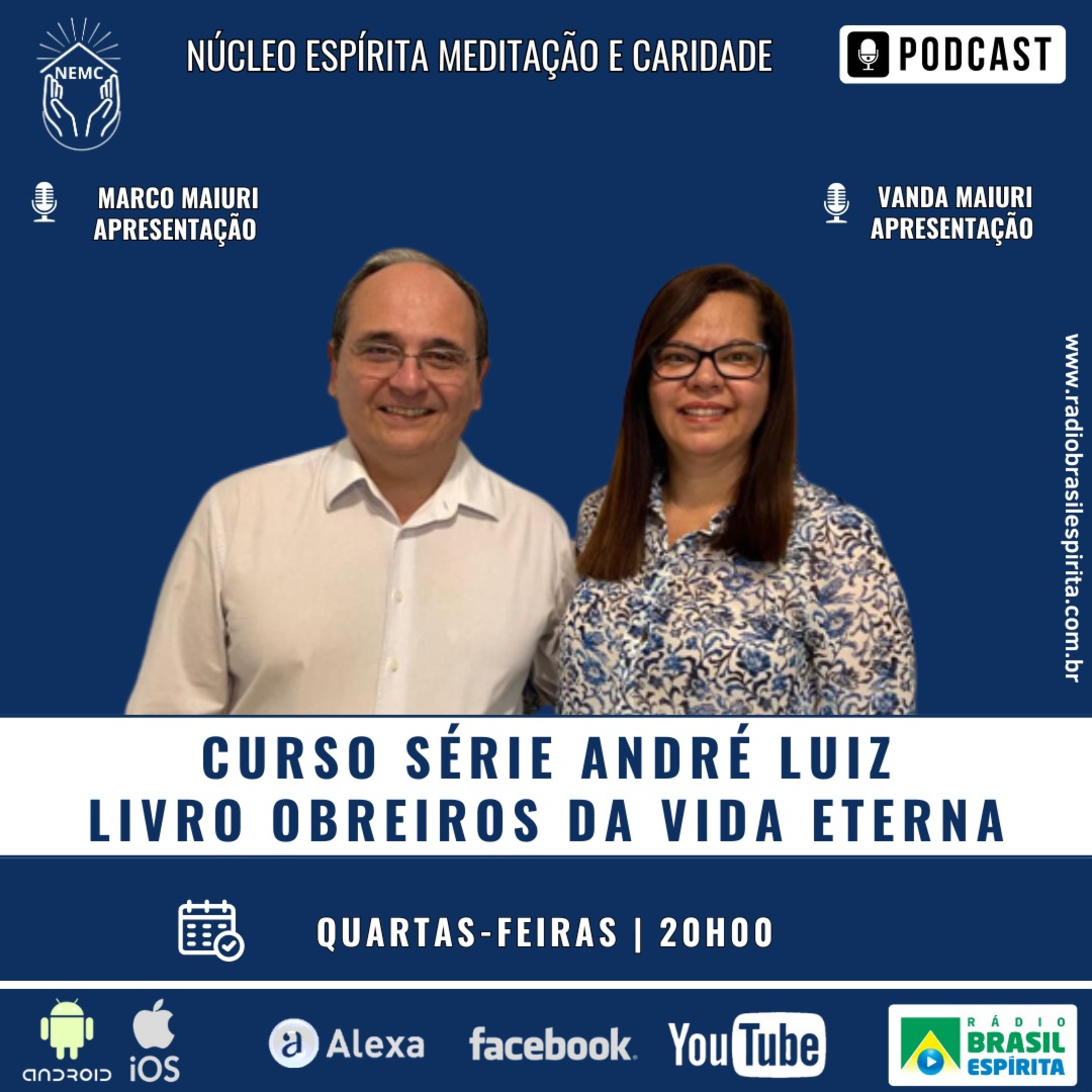CURSO SÉRIE ANDRÉ LUIZ - LIVRO OBREIROS DA VIDA ETERNA #rbeoficial episode artwork