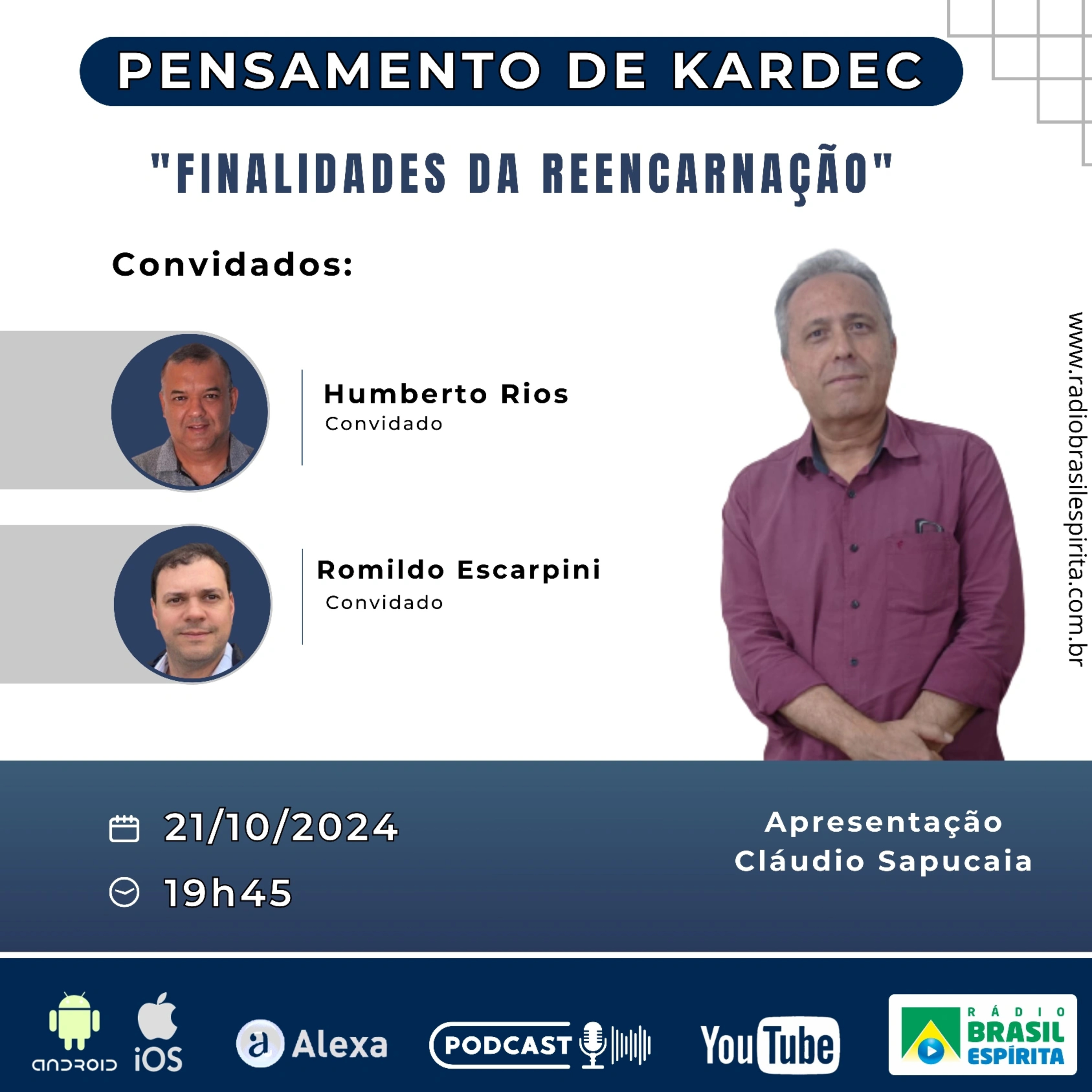 FINALIDADES DA REENCARNAÇÃO #rbeoficial episode artwork