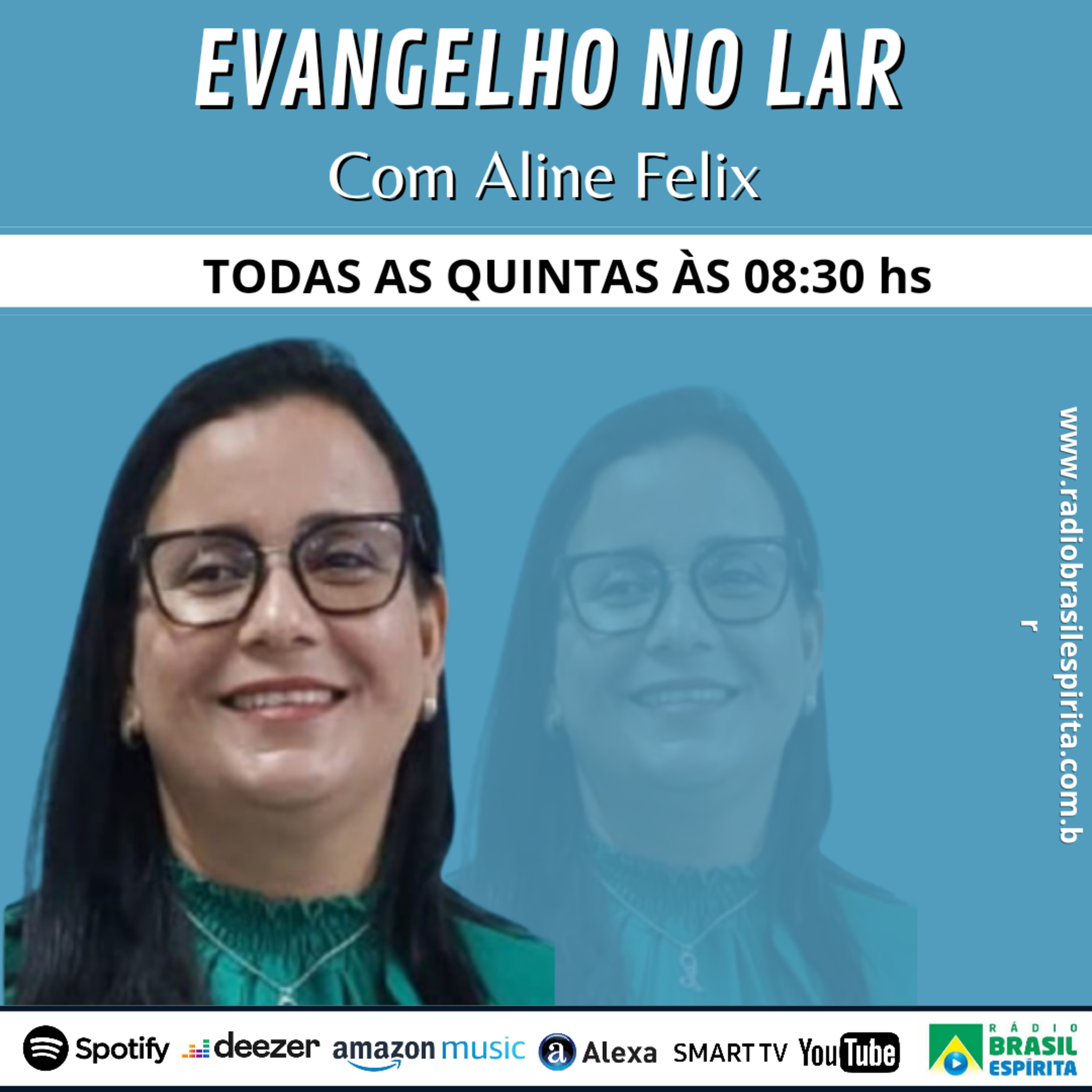EVANGELHO NO LAR COM ALINE FELIX #rbeificial episode artwork