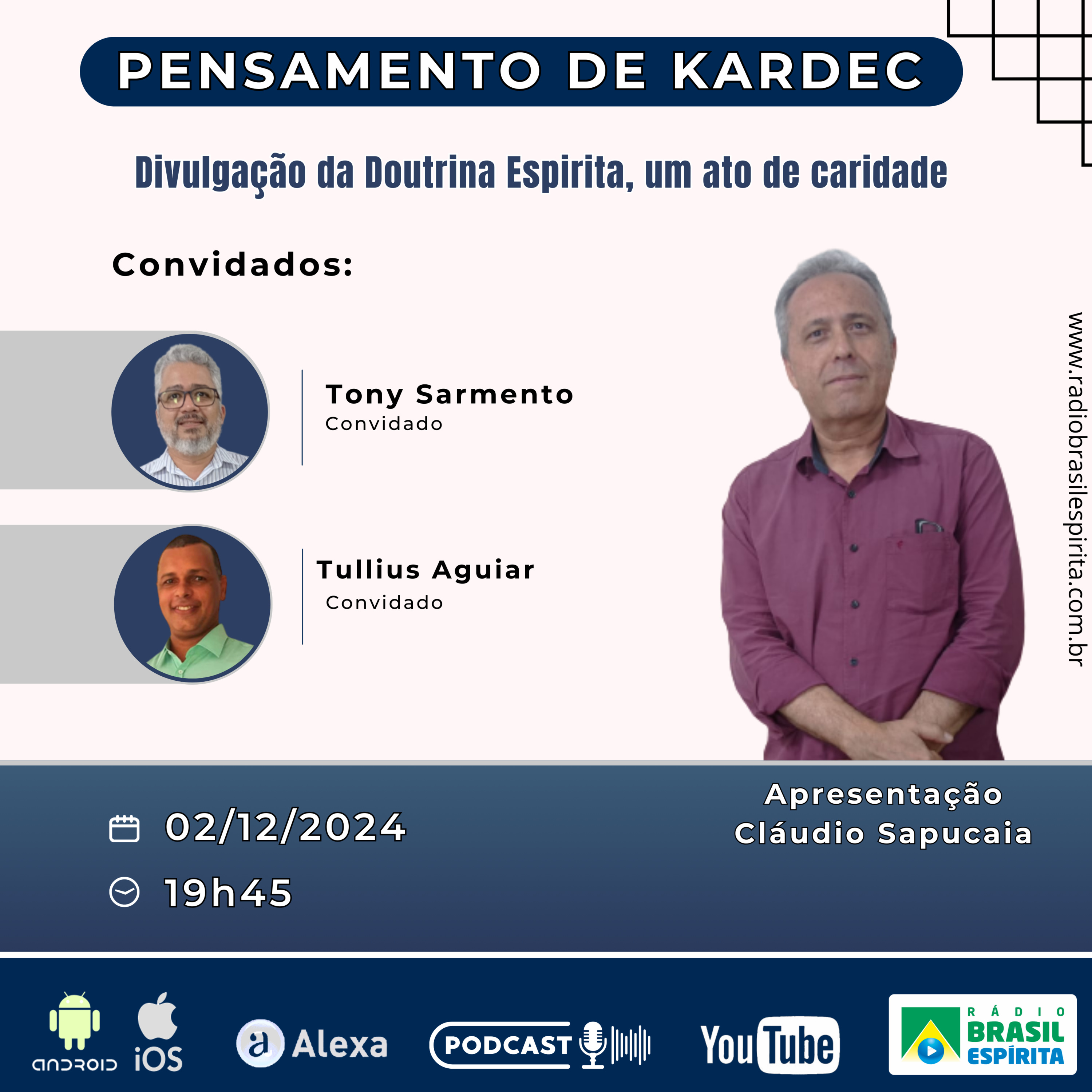 Divulgação da Doutrina Espirita, um ato de caridade #rbeoficial episode artwork