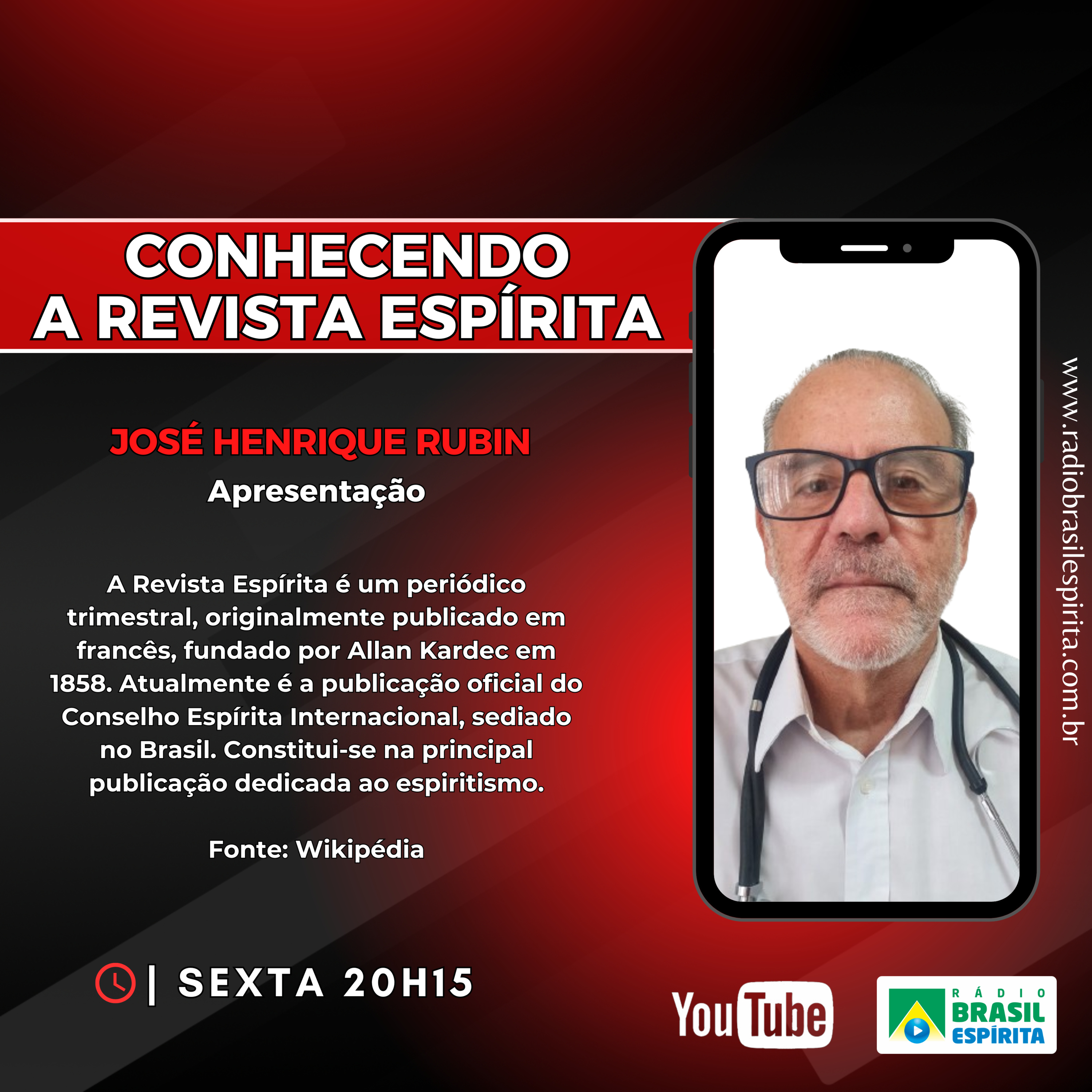 CONHECENDO A REVISTA ESPÍRITA #rbeoficial episode artwork
