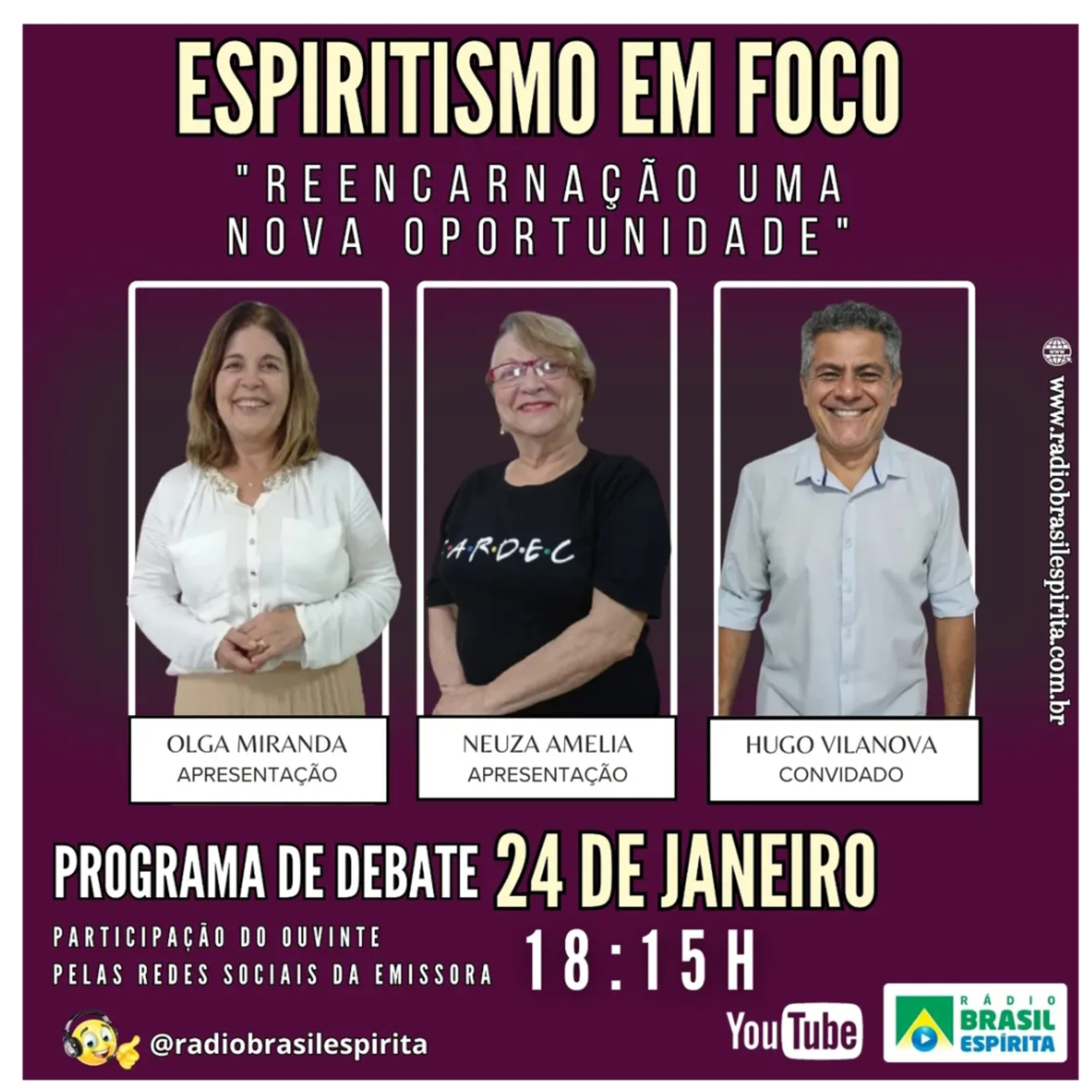 REENCARNAÇÃO UMA NOVA OPORTUNIDADE #rbeoficial episode artwork