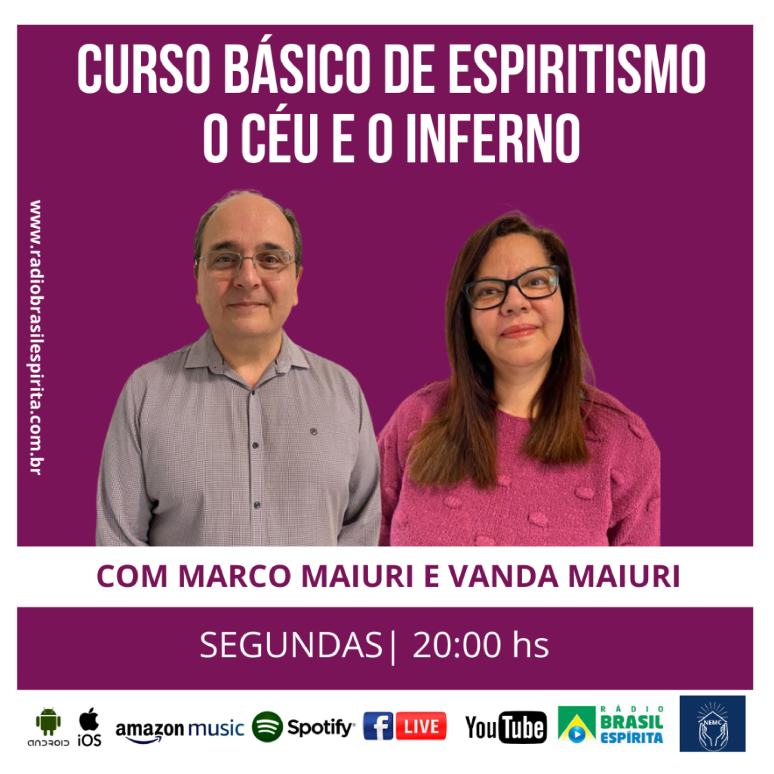CURSO BÁSICO DE ESPIRITISMO - O CÉU E O INFERNO #rbeoficial episode artwork