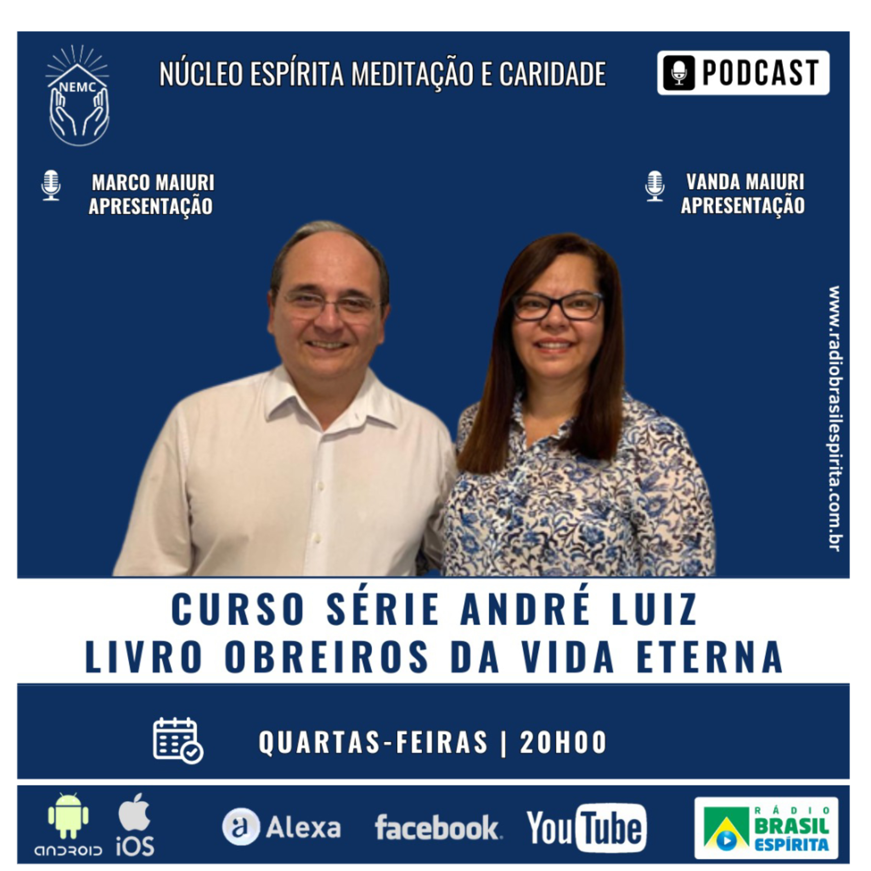 CURSO SÉRIE ANDRÉ LUIZ - LIVRO OBREIROS DA VIDA ETERNA #rbeoficial episode artwork