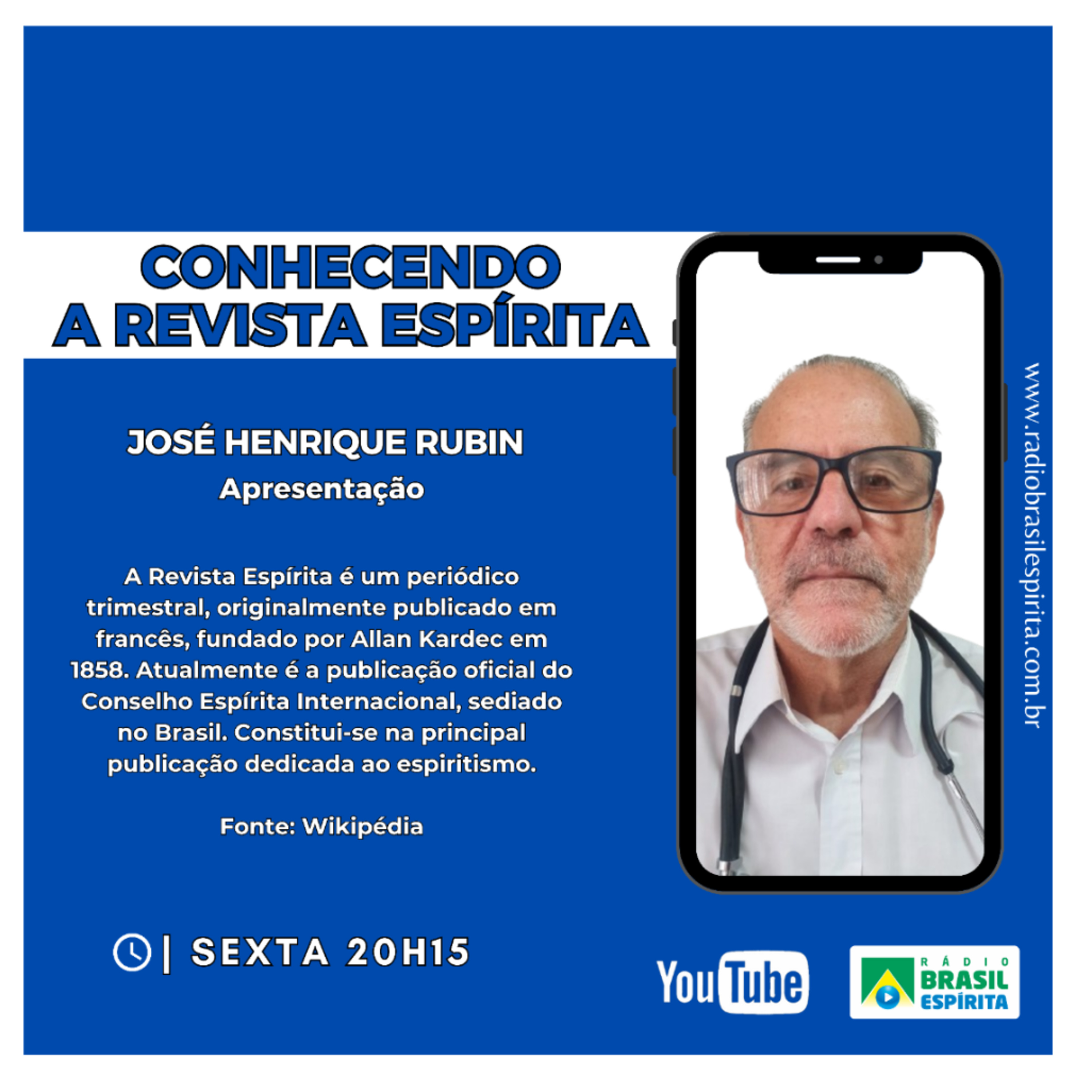CONHECENDO A REVISTA ESPÍRITA #rbeoficial episode artwork