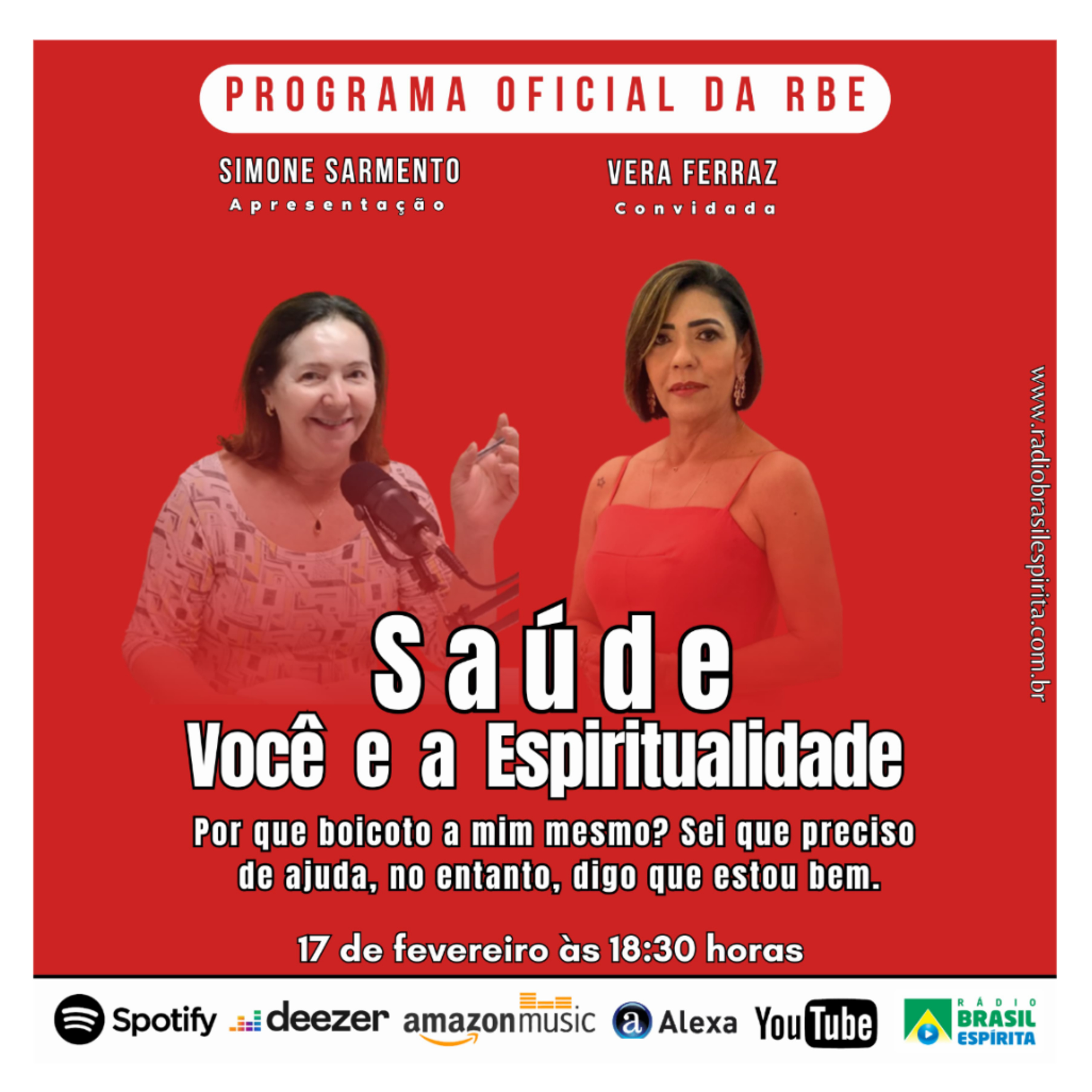 SAÚDE, VOCÊ E A ESPIRITUALIDADE #rbeoficial episode artwork