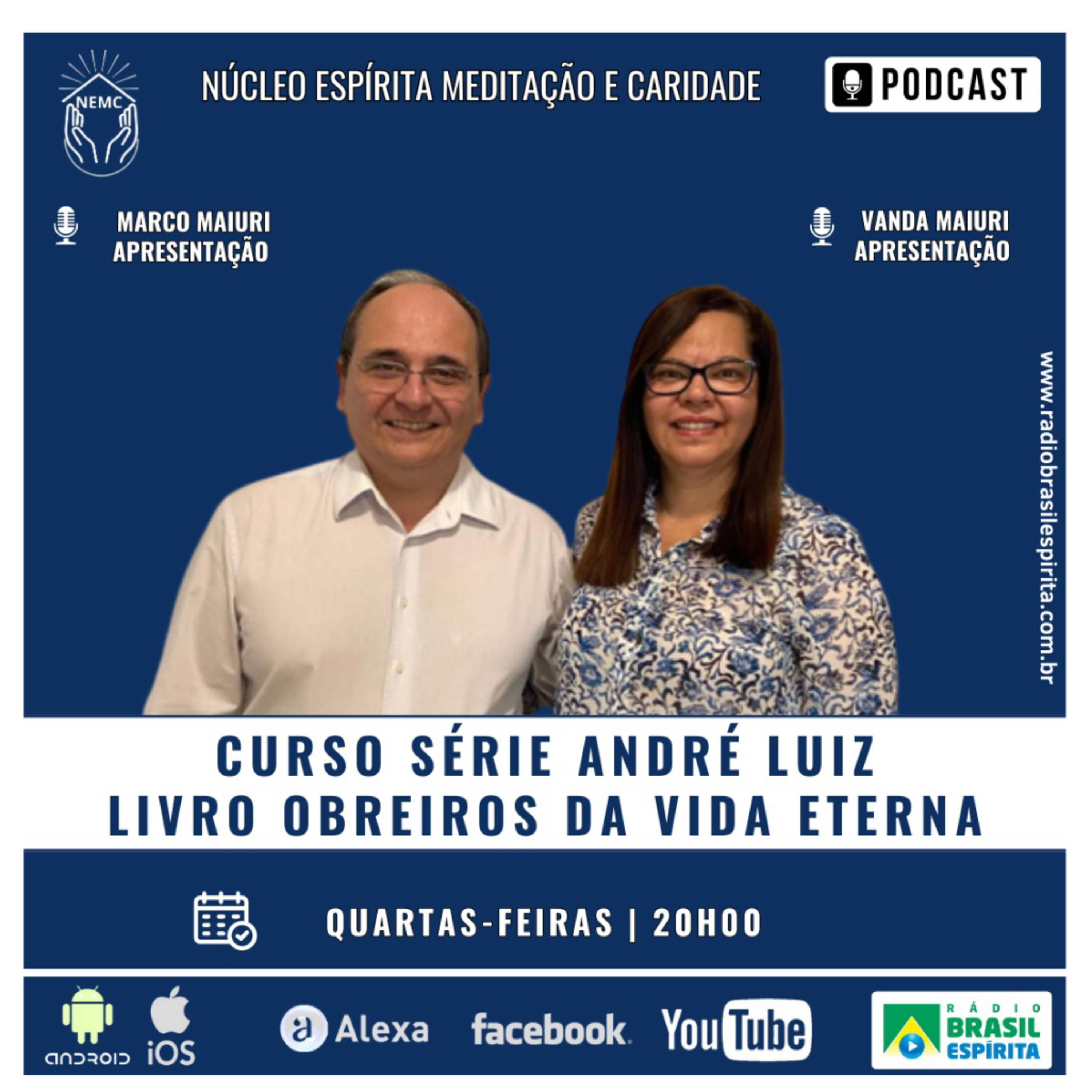 CURSO SÉRIE ANDRÉ LUIZ - LIVRO OBREIROS DA VIDA ETERNA #rbeoficial episode artwork